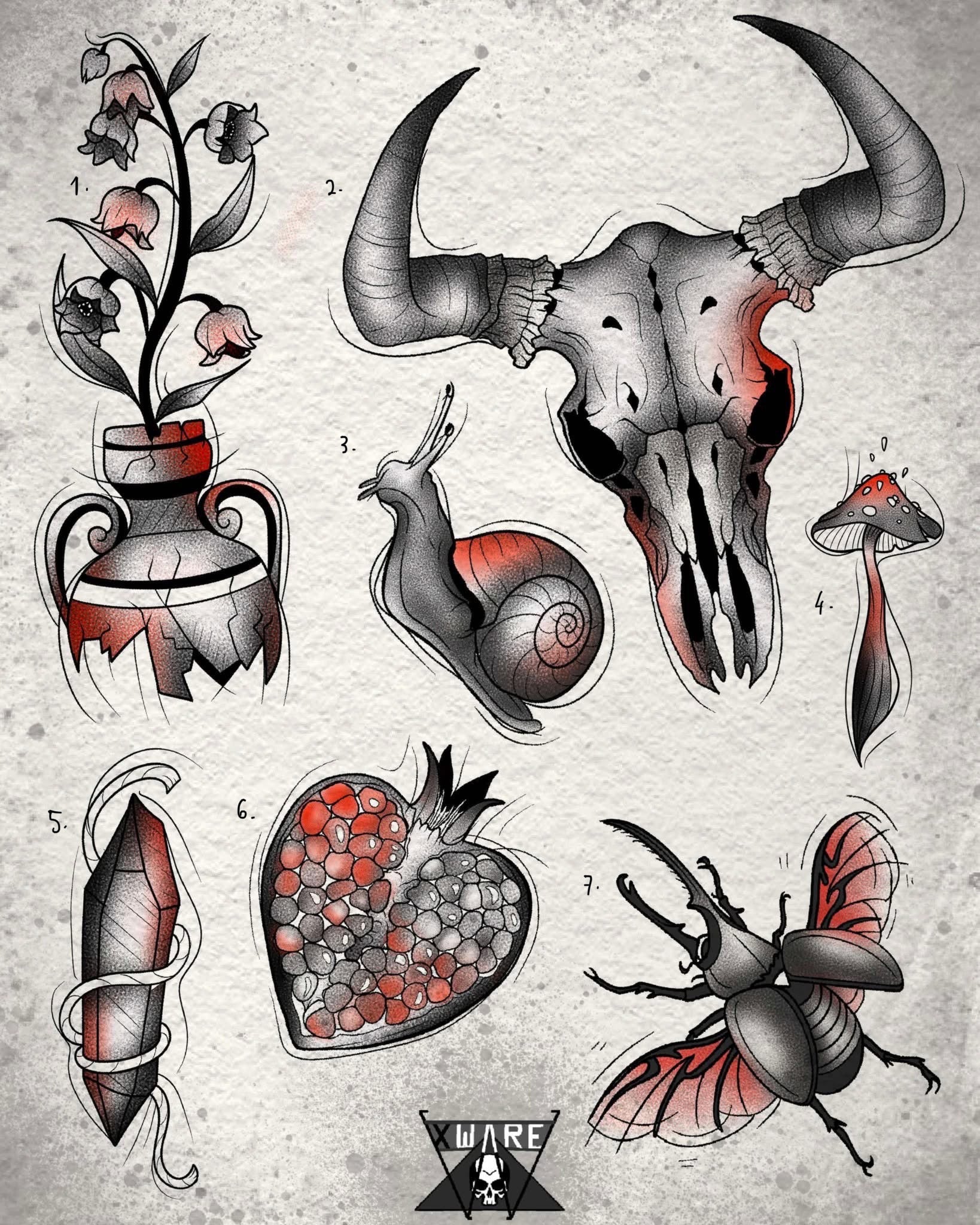Fine Line and Illustrative inspired designs by Emily (2025)