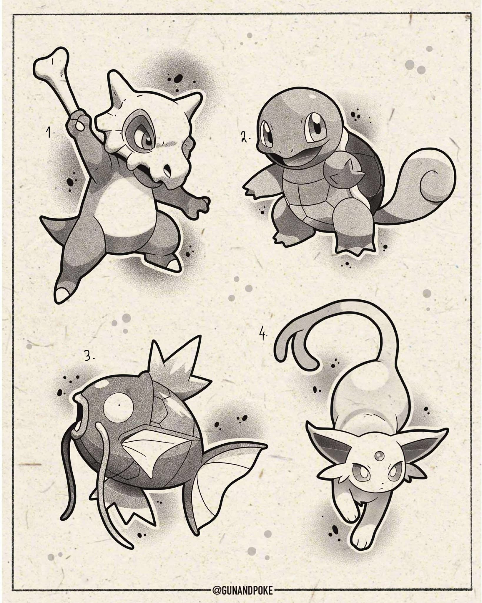 Pokemon Round 2 inspired designs by Amy (2025)
