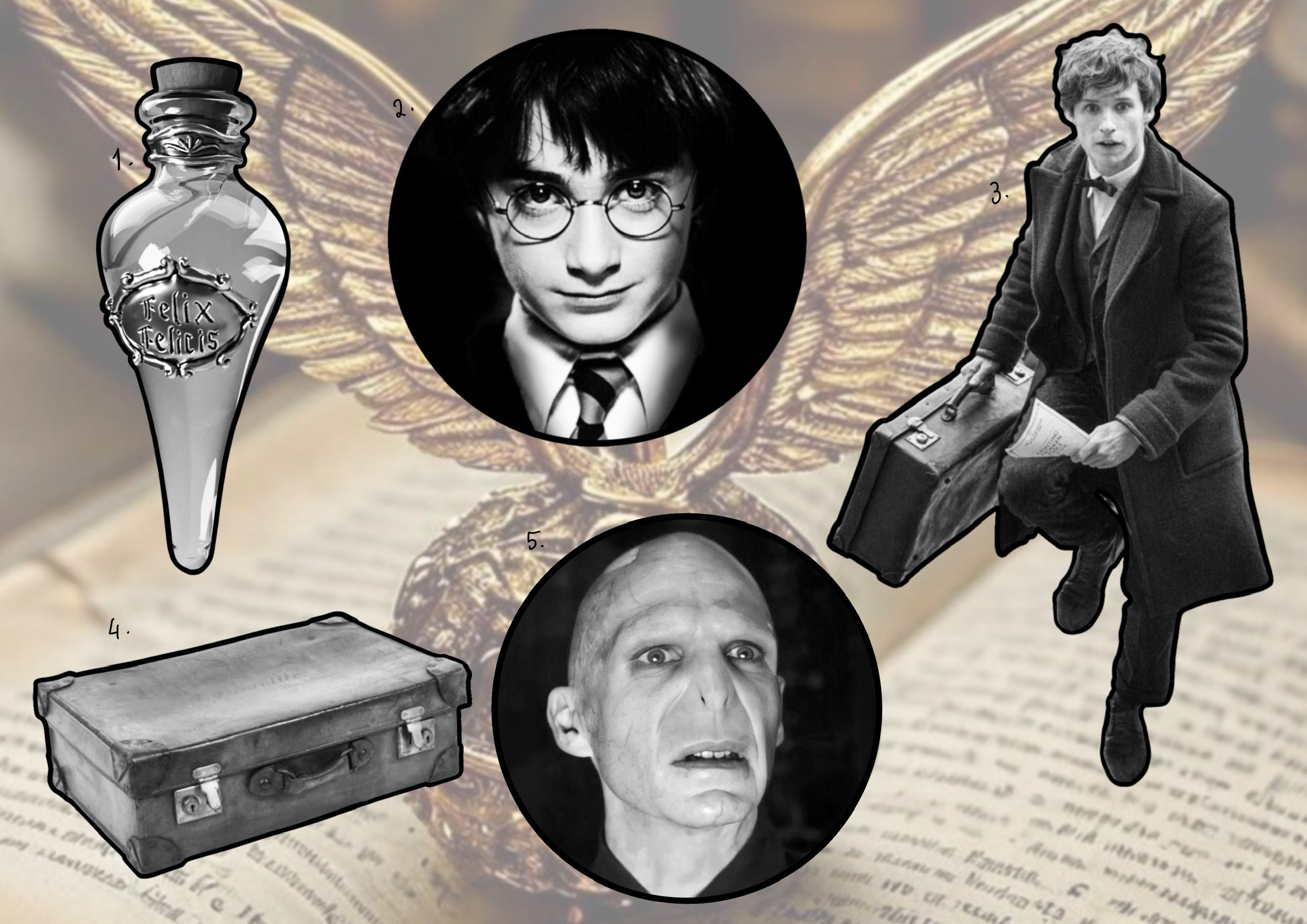 Harry Potter inspired designs by Ivan (2025)