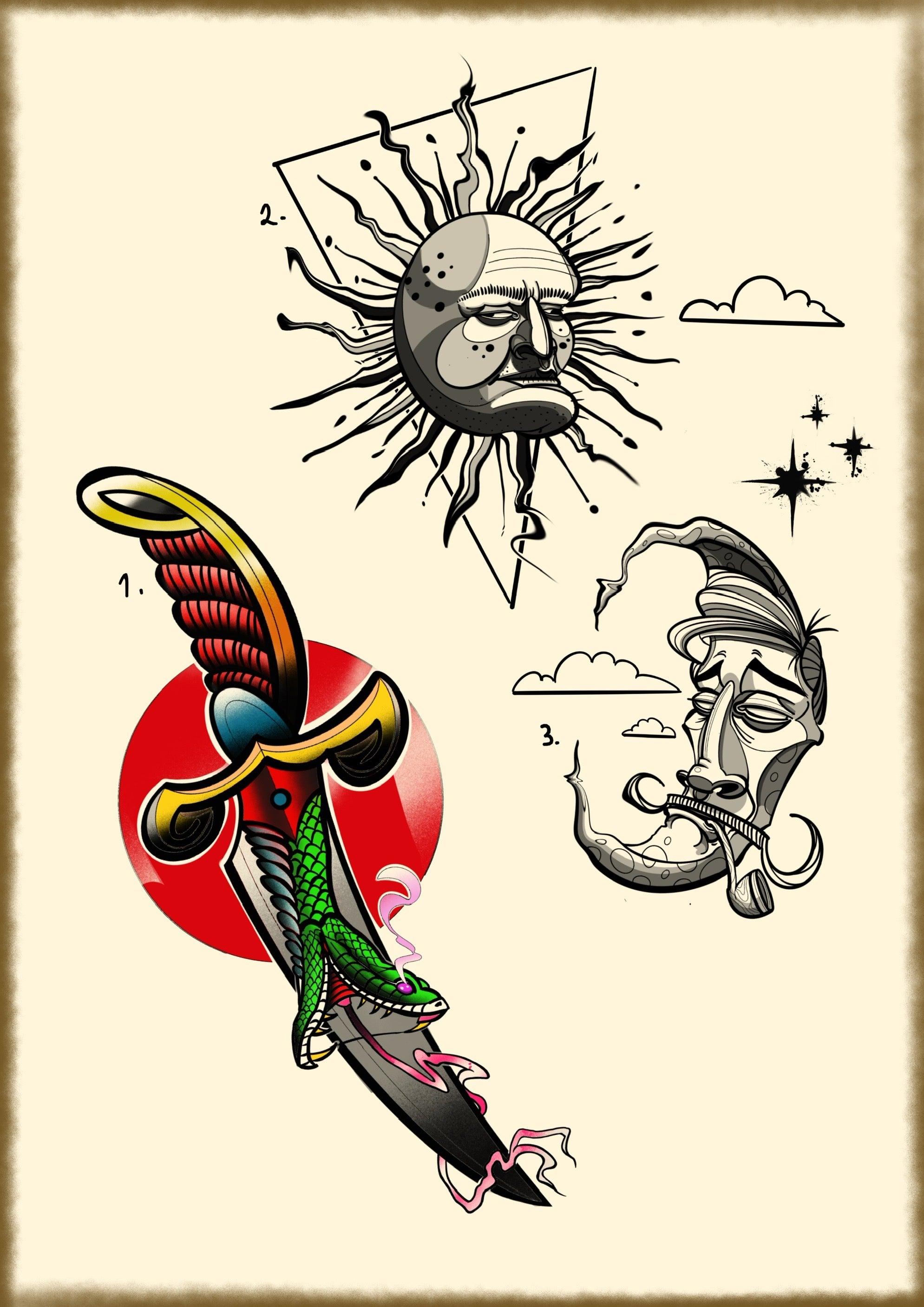 Traditional inspired designs by Michael