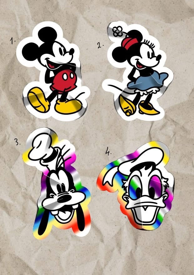 Disney/Pixar inspired designs by Song (2025)