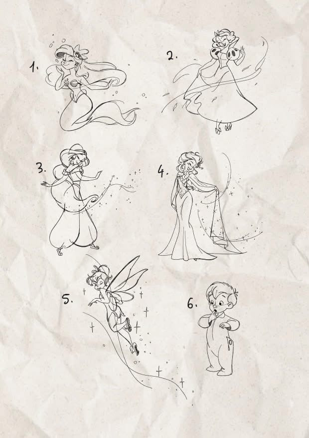 Disney/Pixar inspired designs by Song (2025)