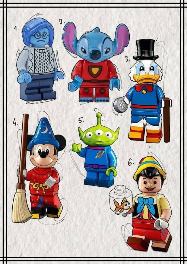 Disney/Pixar inspired designs by Nanchung (2025)
