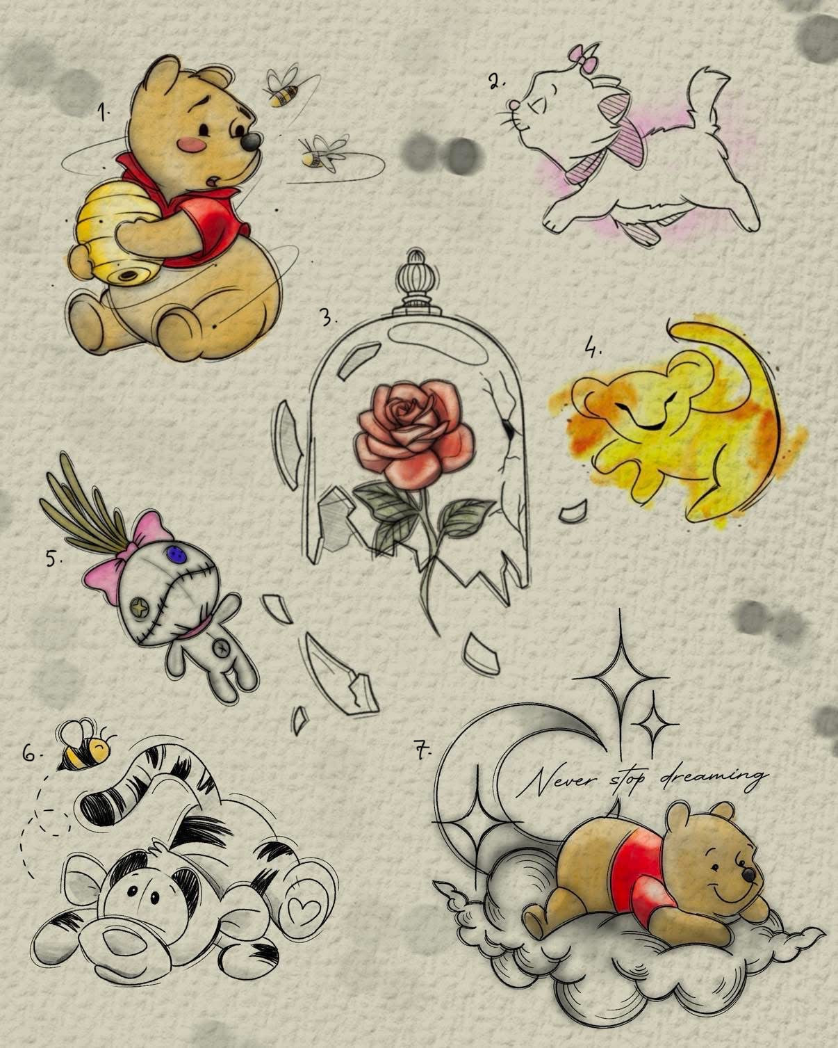 Disney/Pixar inspired designs by Felipe (2025)