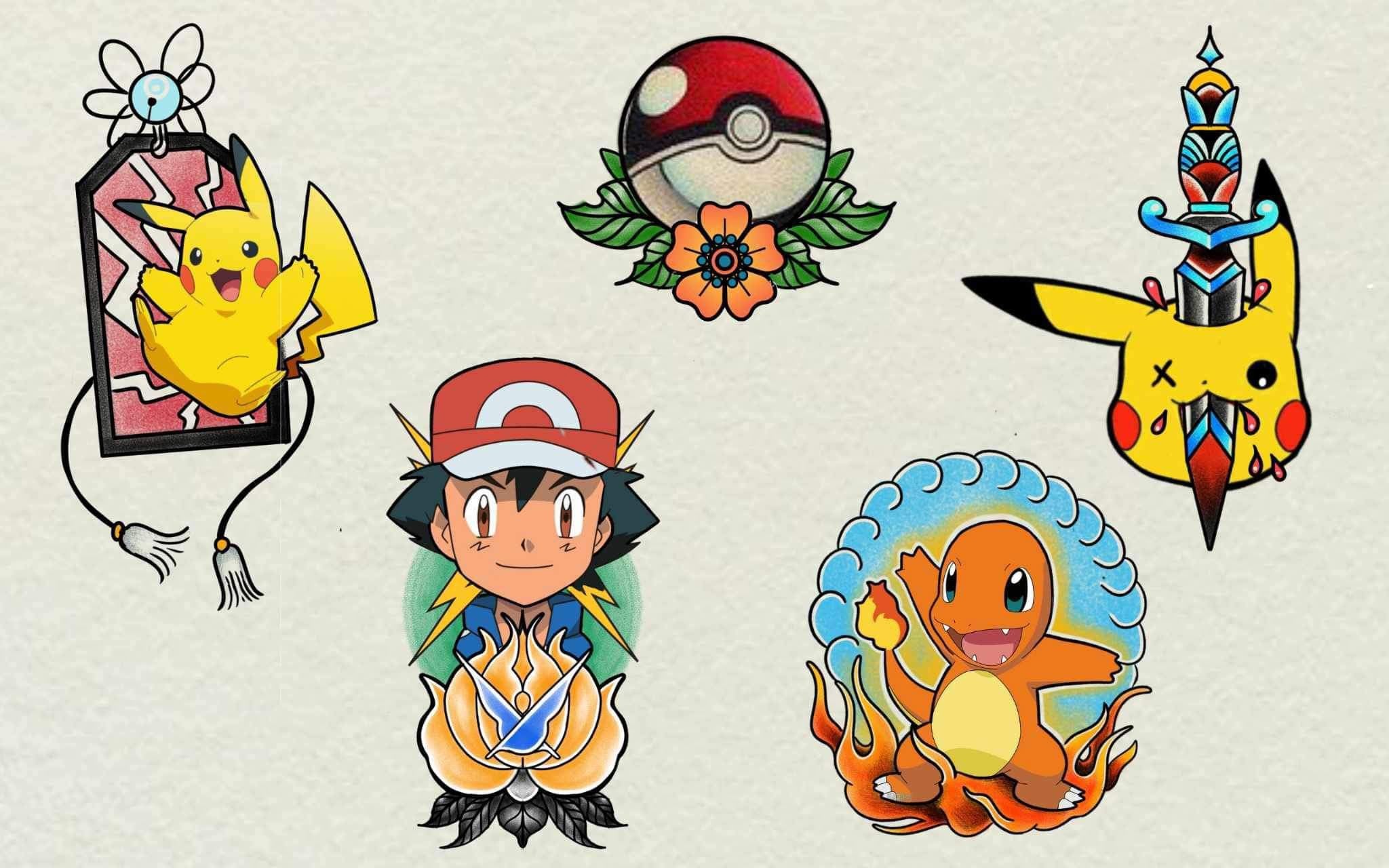 Pokemon inspired designs by Maciek