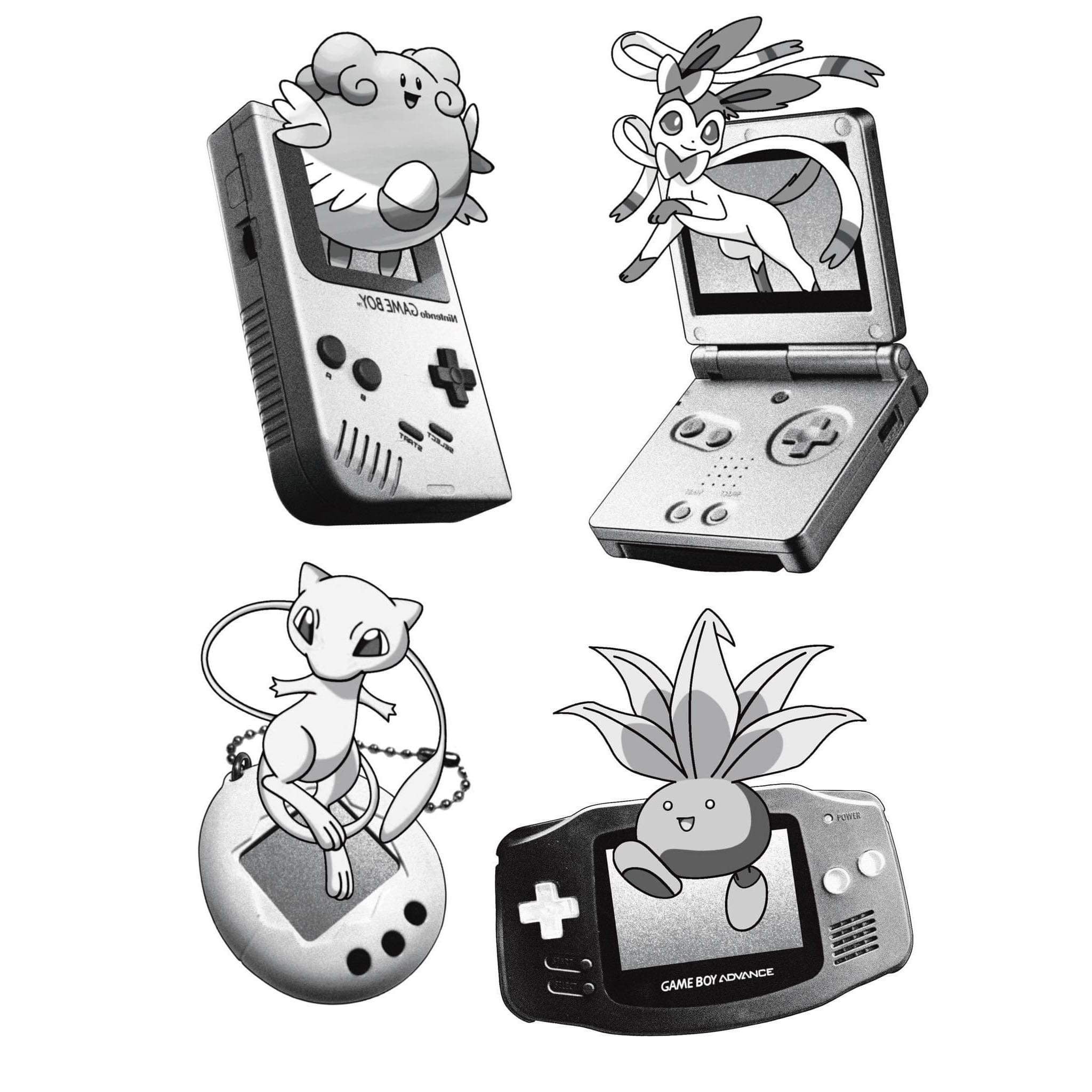 Pokemon inspired designs by Alicja