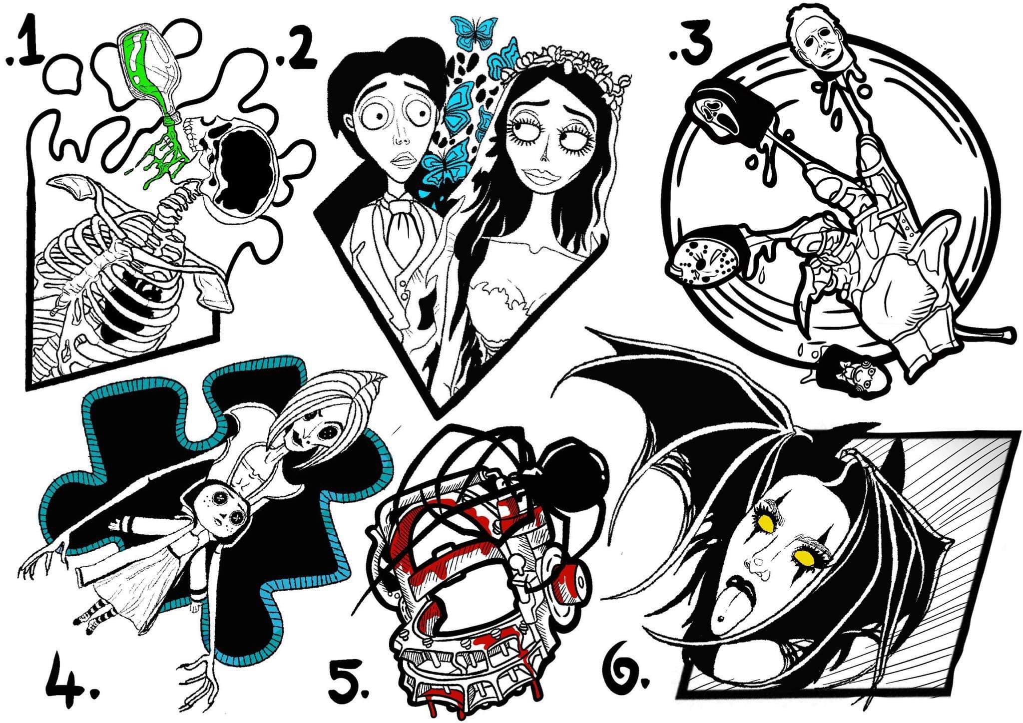 Halloween inspired designs by Emily