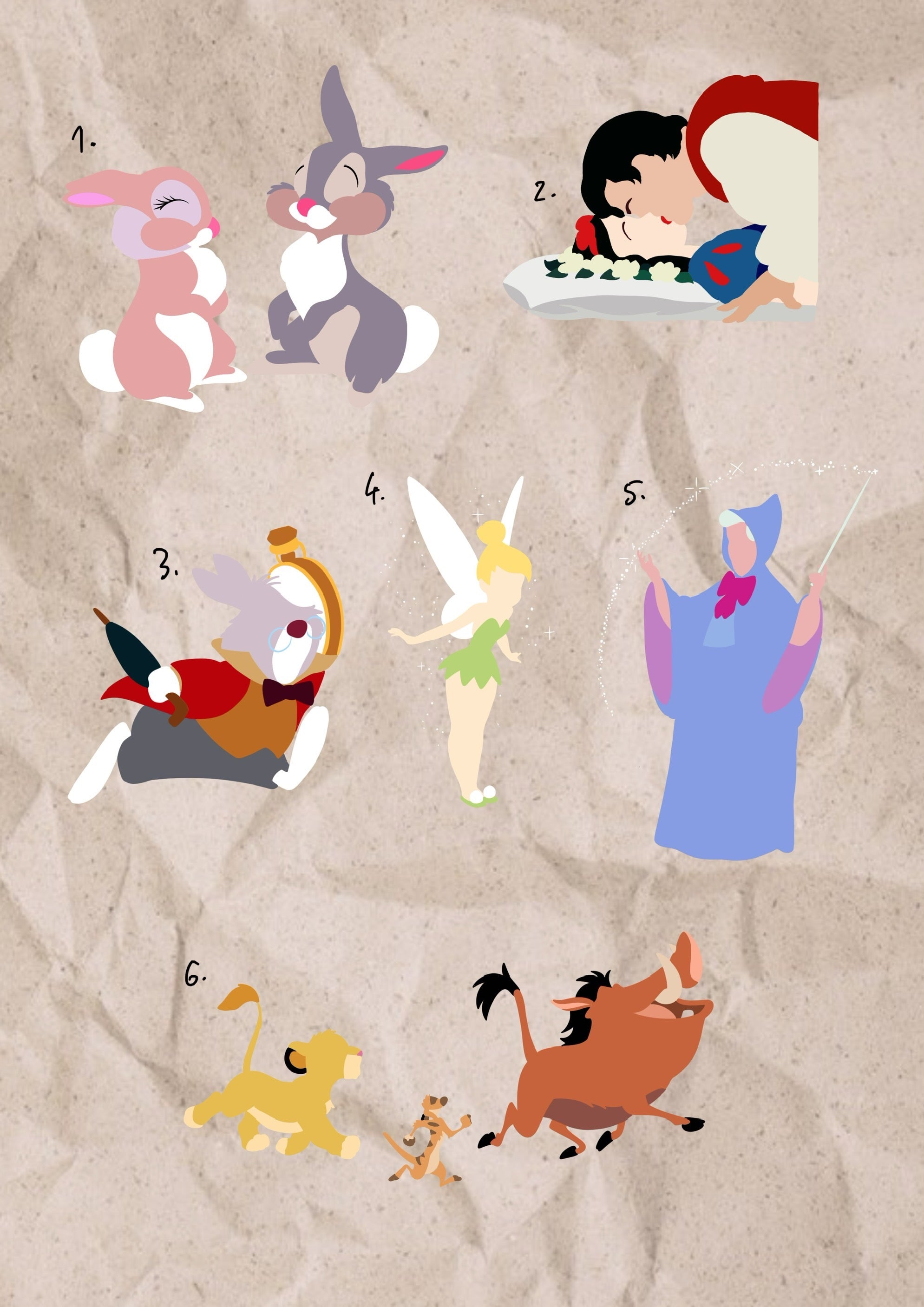 Disney inspired designs by Song (2025)