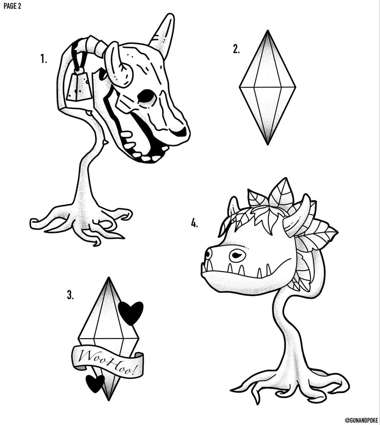 Gaming inspired designs by Amy