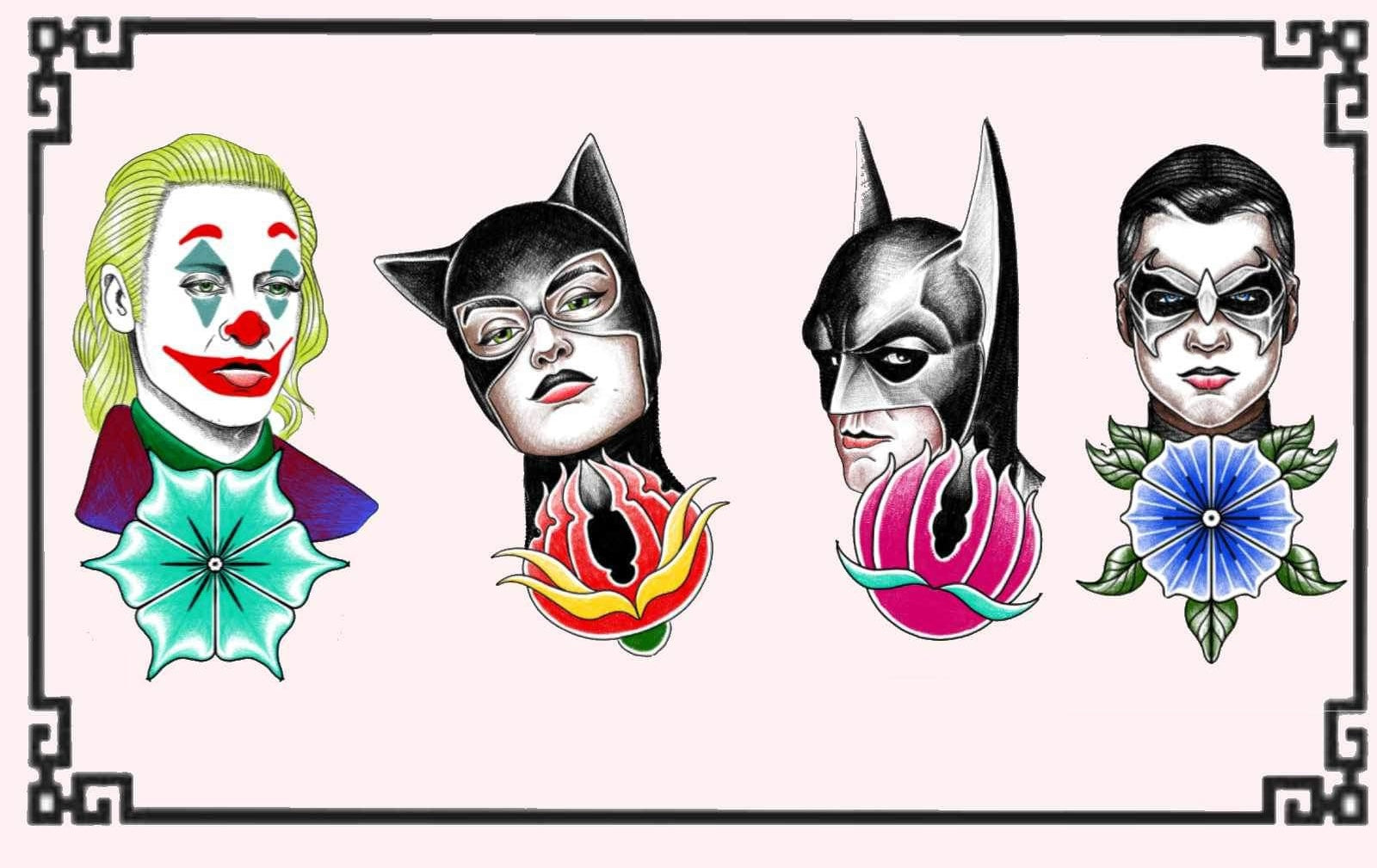 Batman inspired designs by Maciek