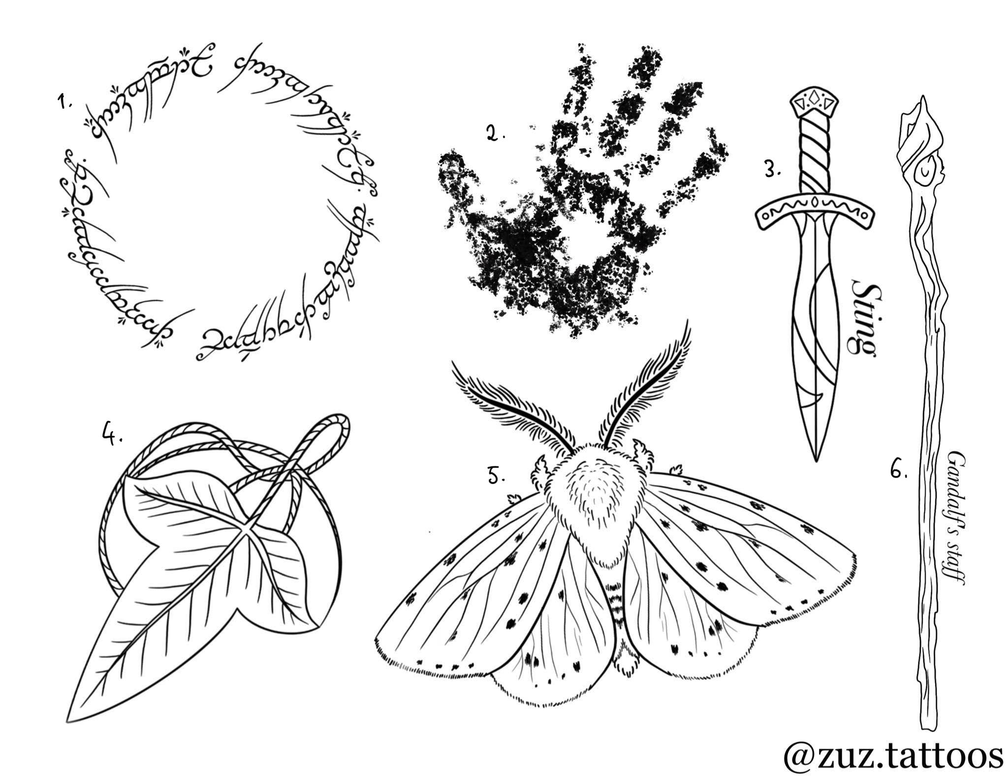 Lord of the Rings inspired designs by Zuzanna (2024)