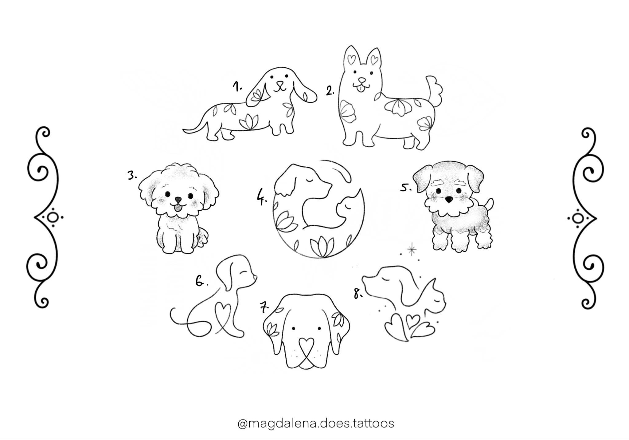 Dog Lover inspired designs by Magda