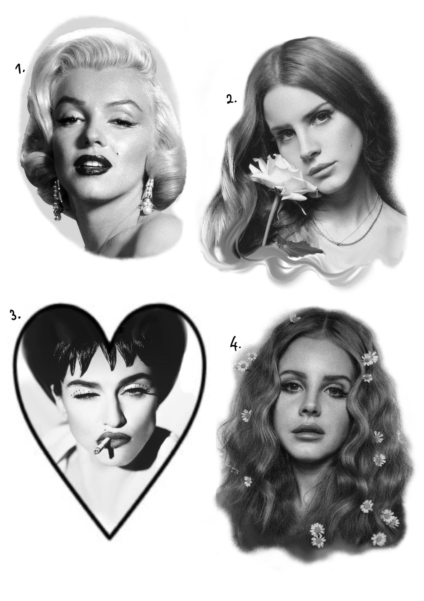 Music Lover inspired designs by Krista