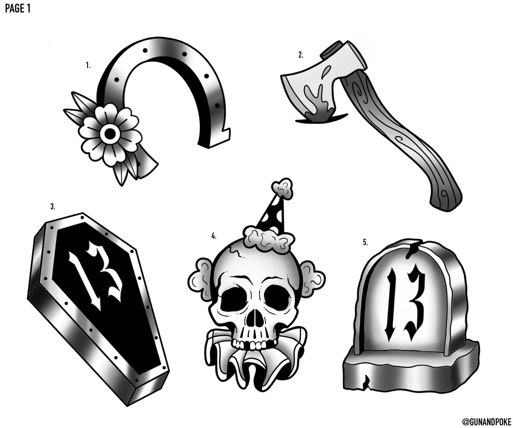 Friday 13th inspired designs by Amy