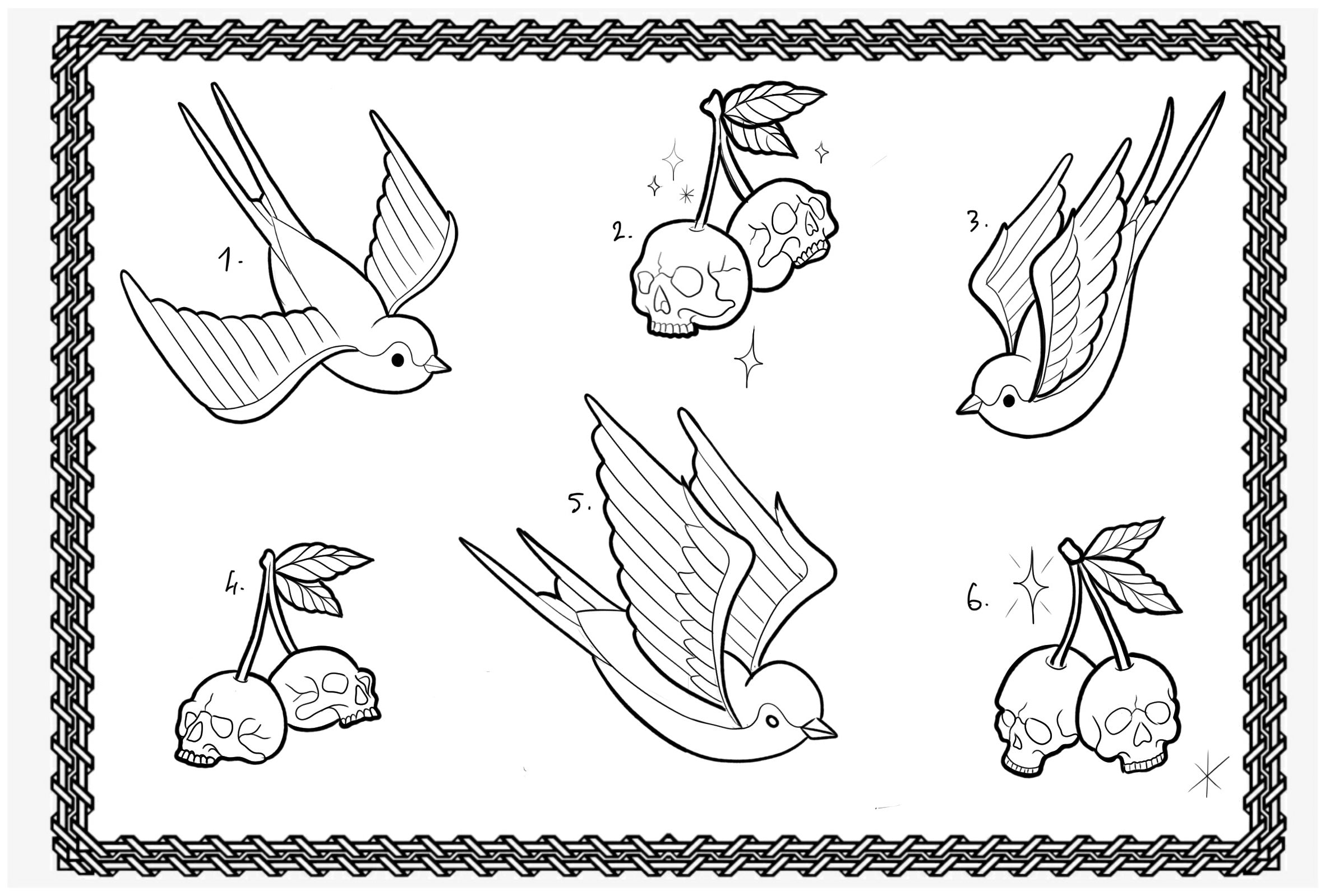 Traditional inspired designs by Maciej (2025)