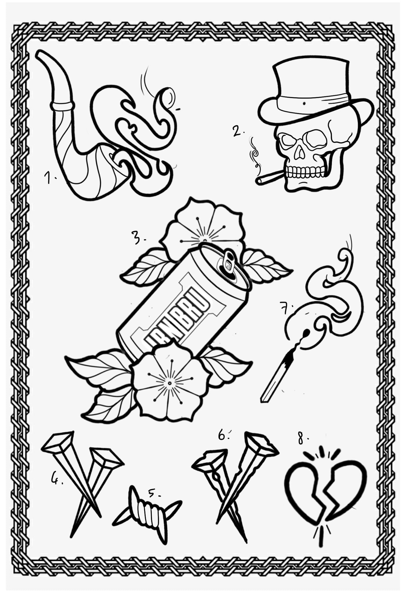 Traditional inspired designs by Maciej (2025)