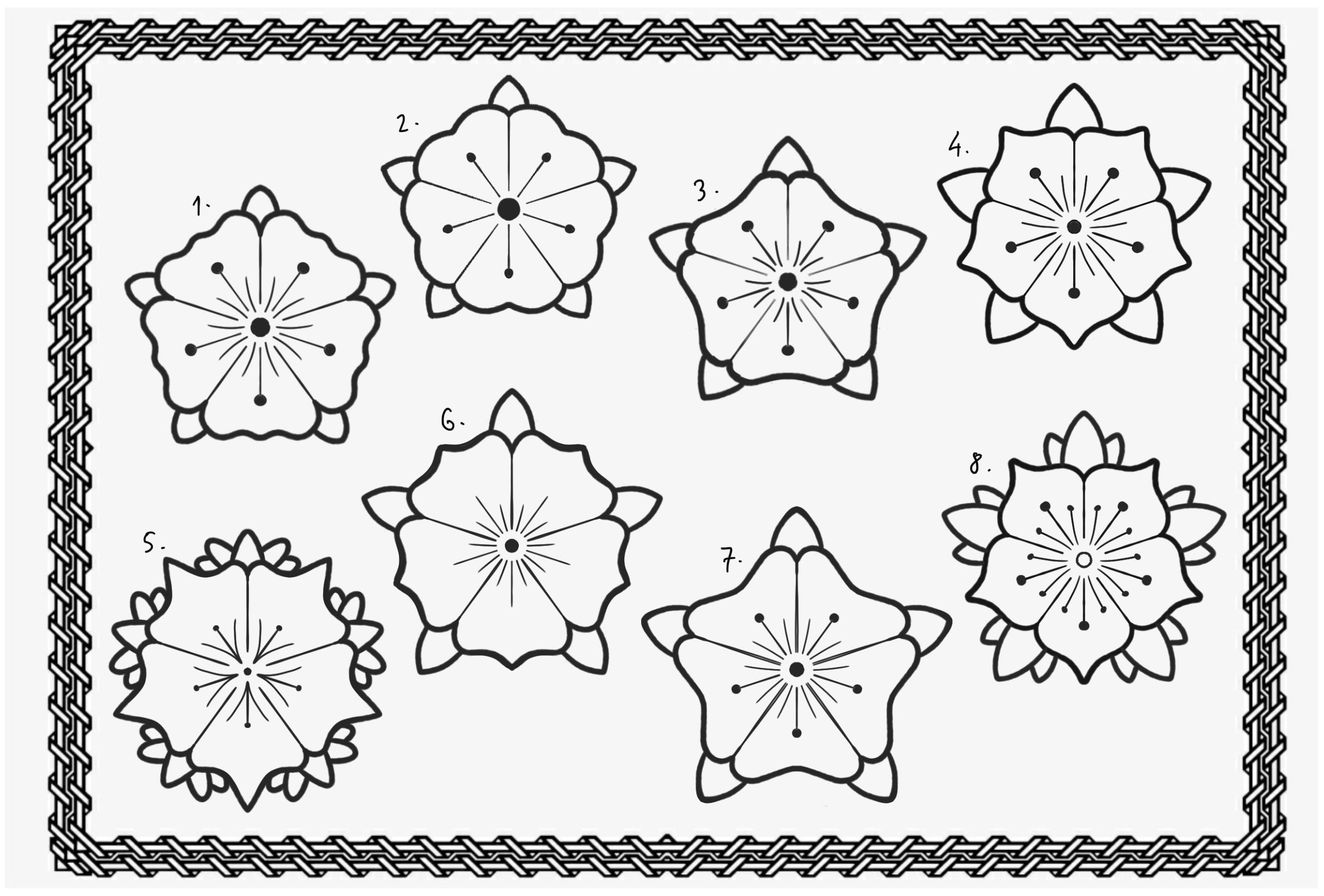 Traditional inspired designs by Maciej (2025)