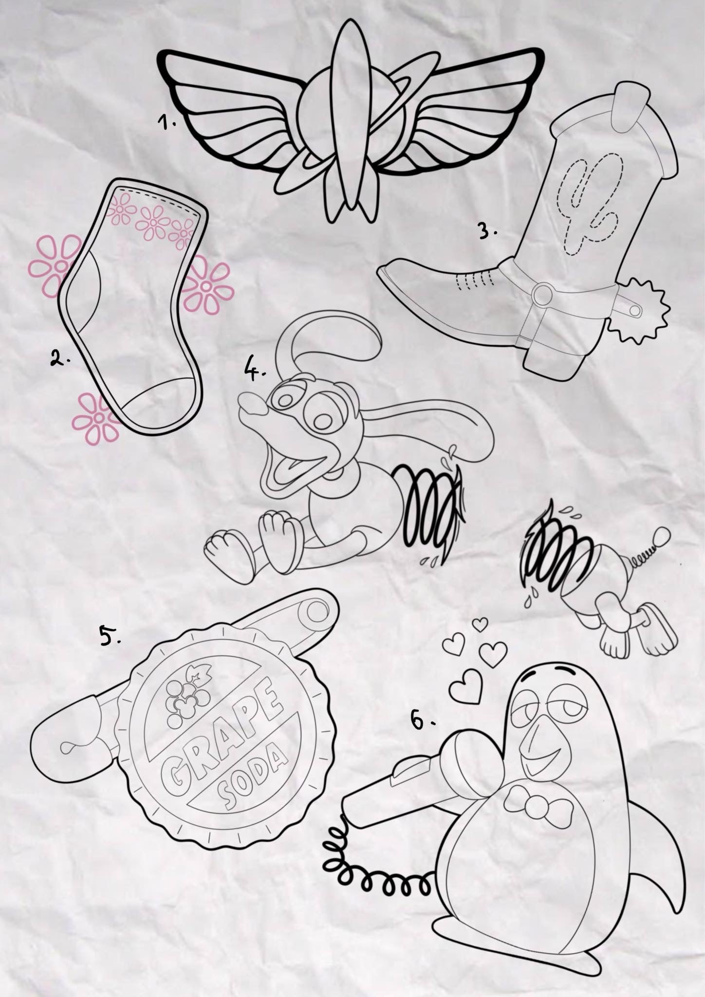 Pixar inspired designs by Laika