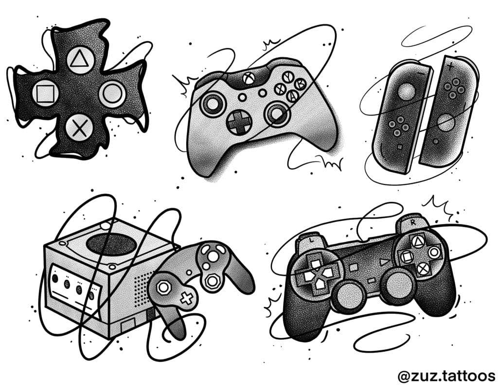 Gaming inspired designs by Zuzanna (ROUND 2)