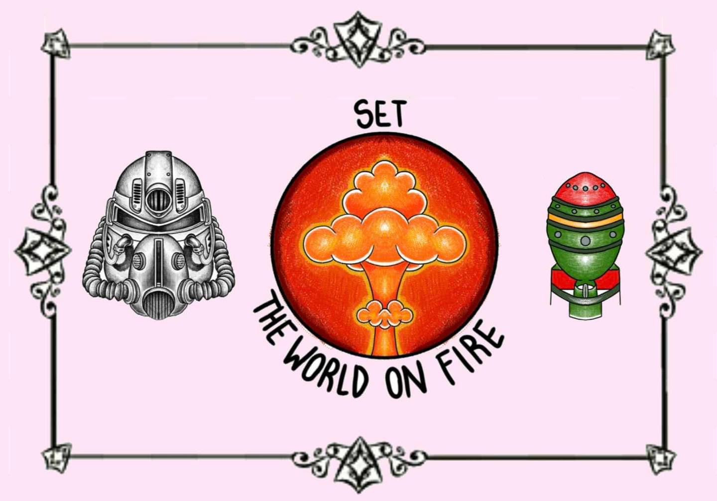 Fallout inspired designs by Maciek