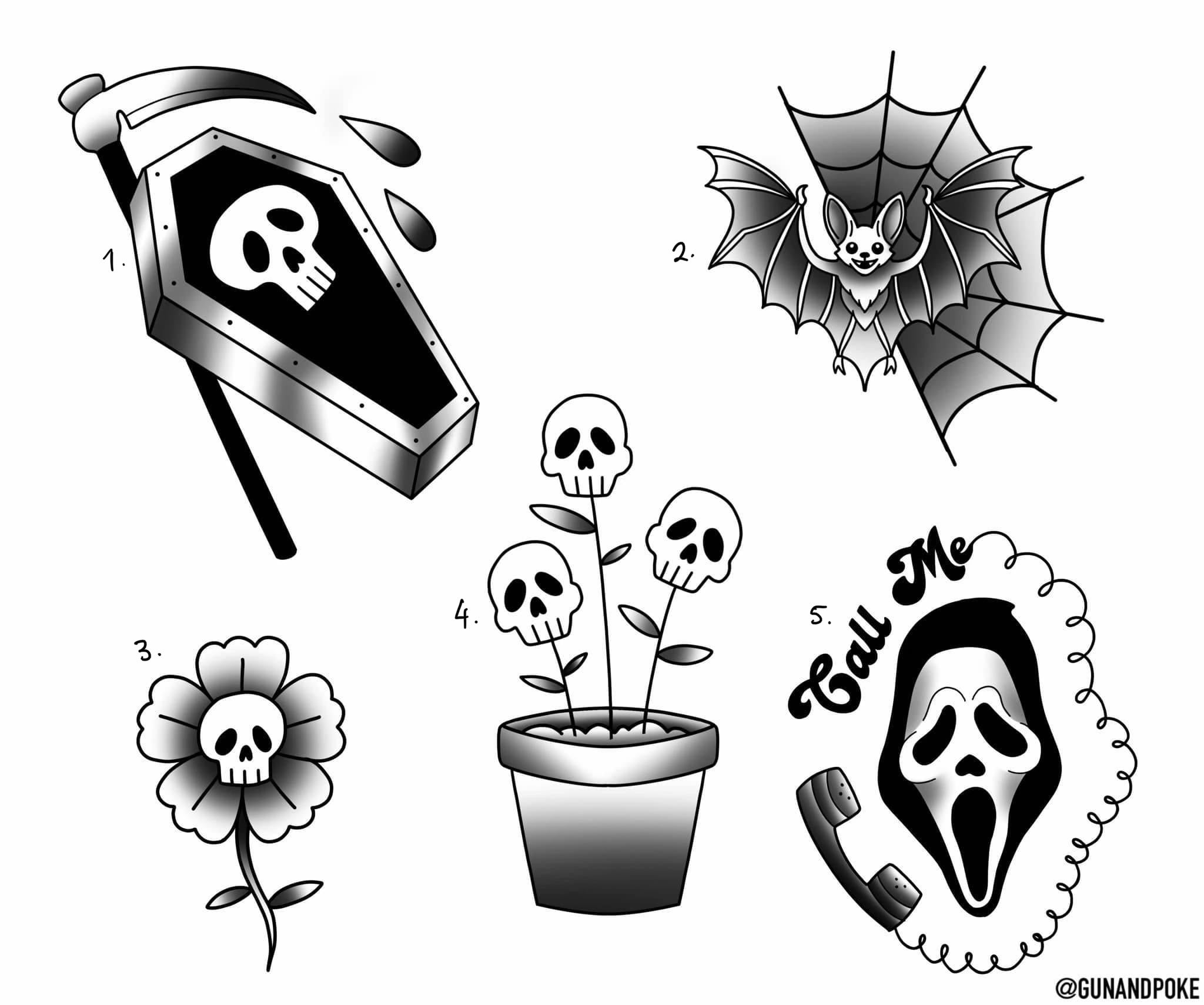 Halloween inspired designs by Amy