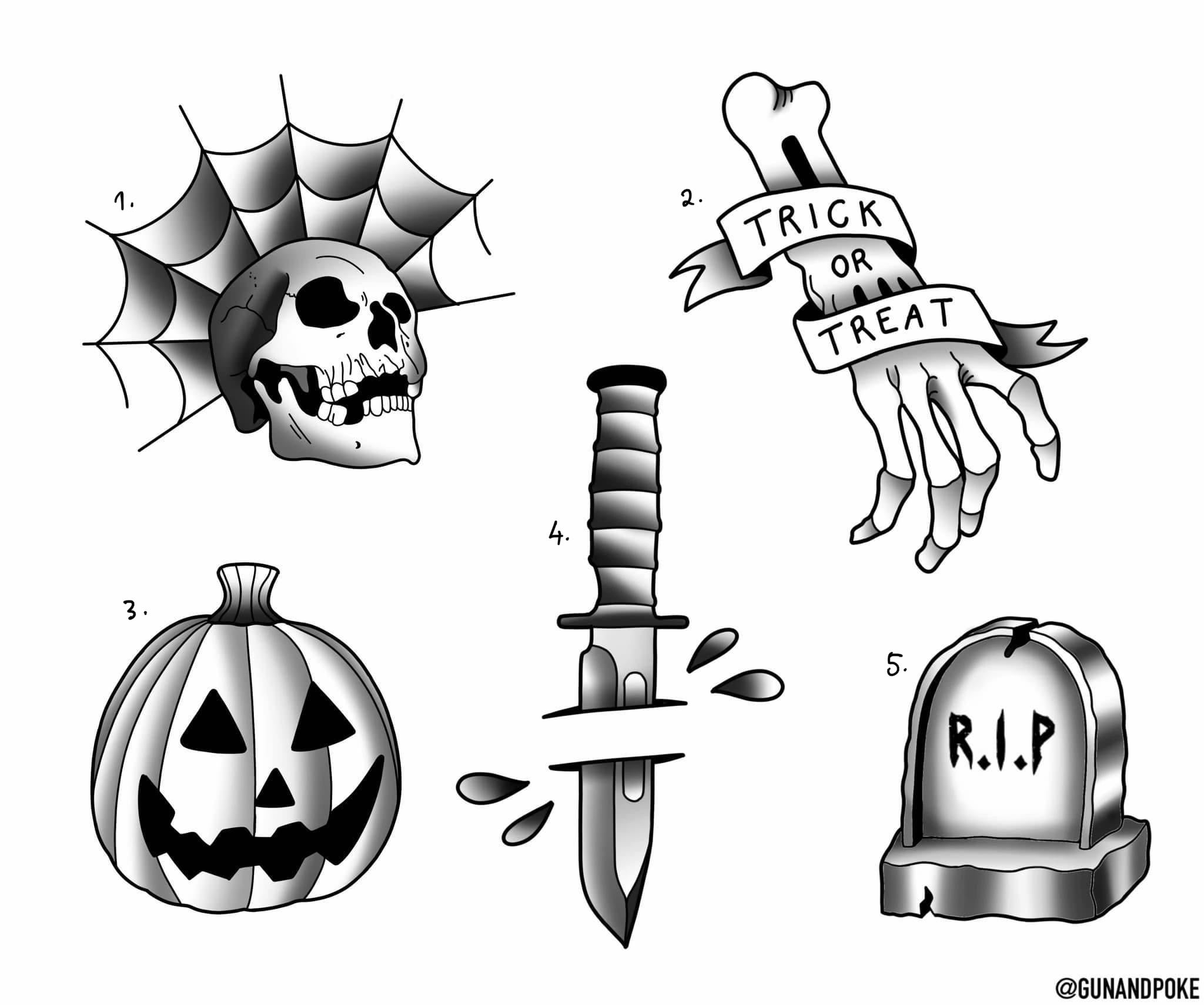 Halloween inspired designs by Amy