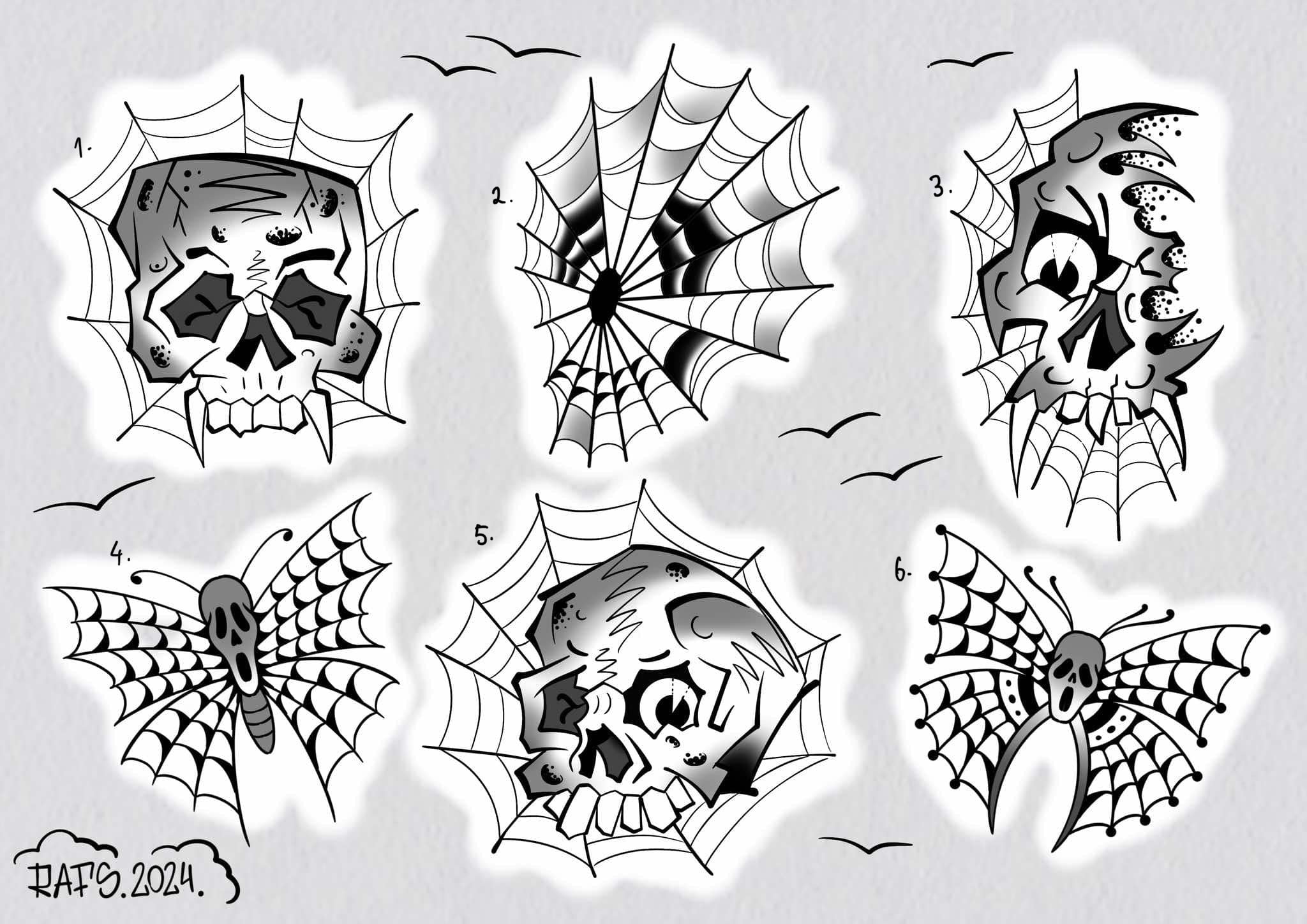 Halloween inspired designs by Rafal