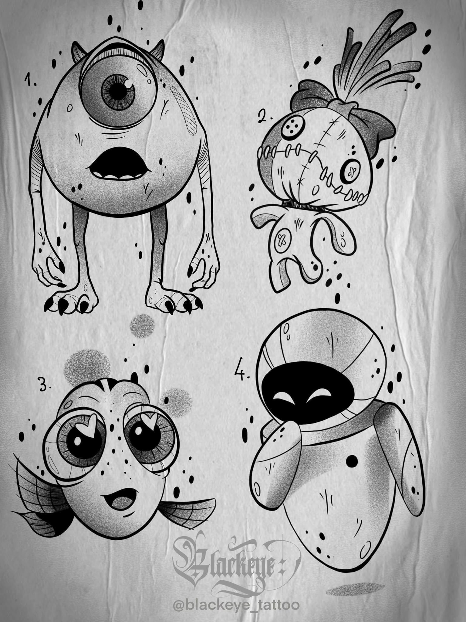 Disney inspired designs by Filip