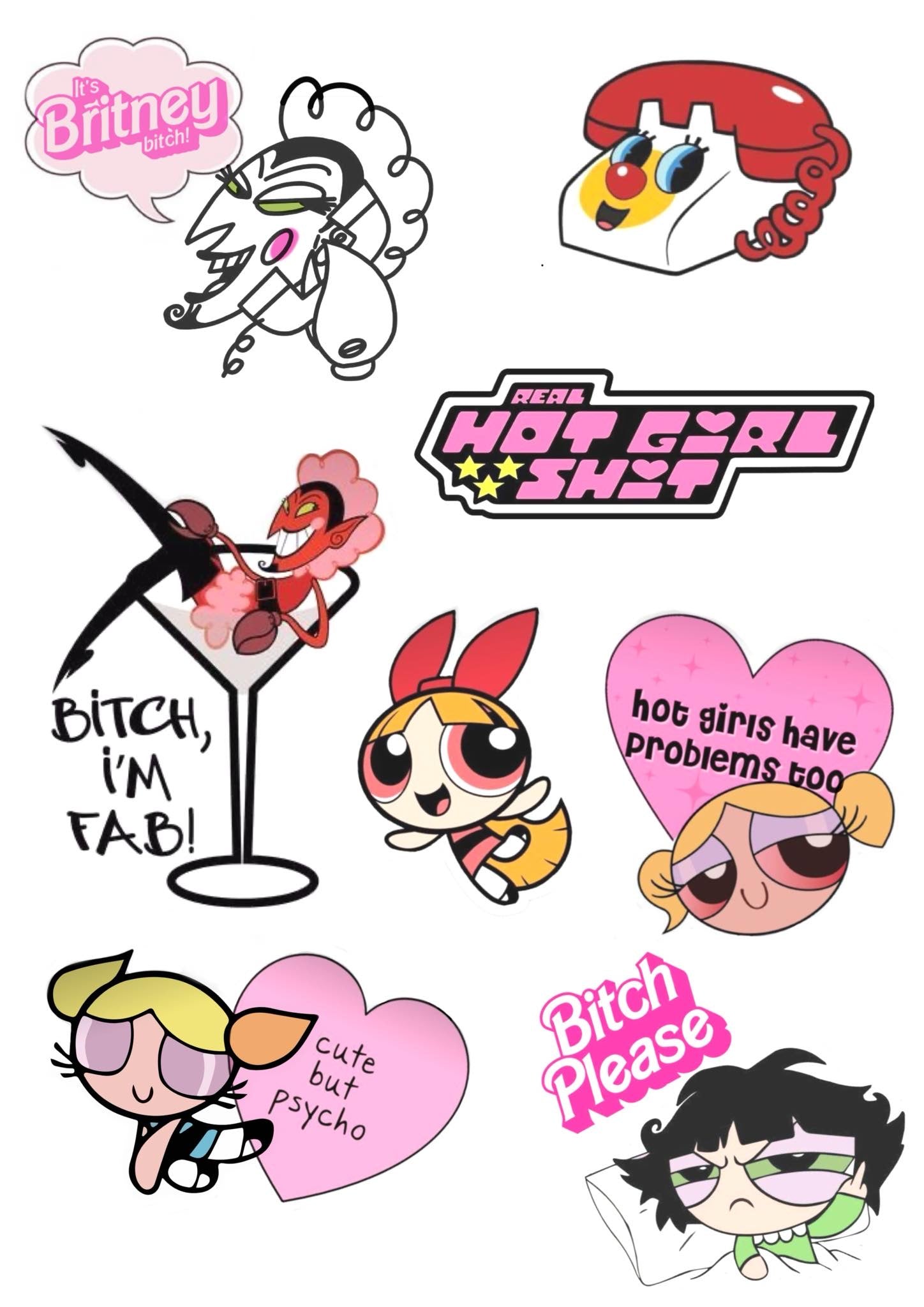 Cartoon Network inspired designs by Krista