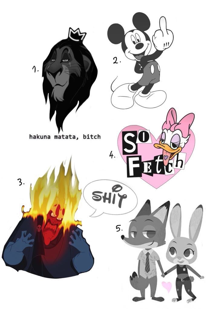 Disney inspired designs by Krista
