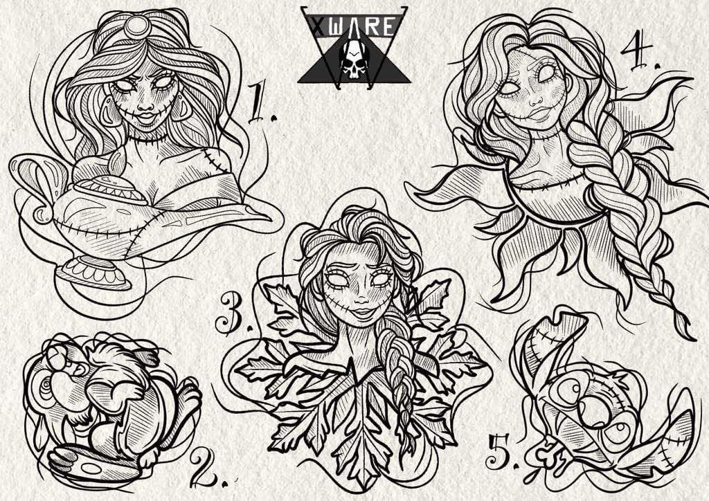 Disney inspired designs by Emily (Round 2)