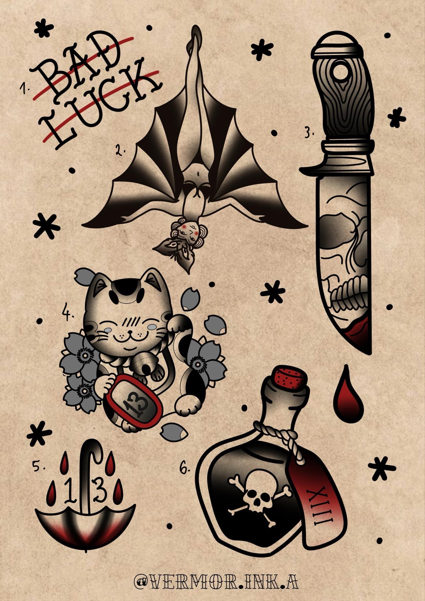 Friday 13th inspired designs by Veronika