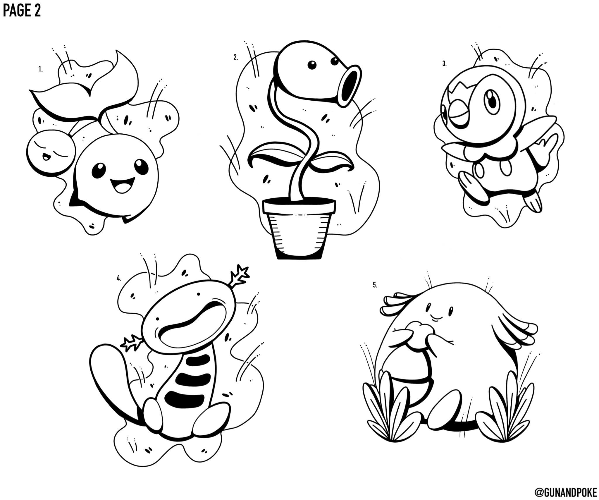 Pokemon inspired designs by Amy (Part 2)