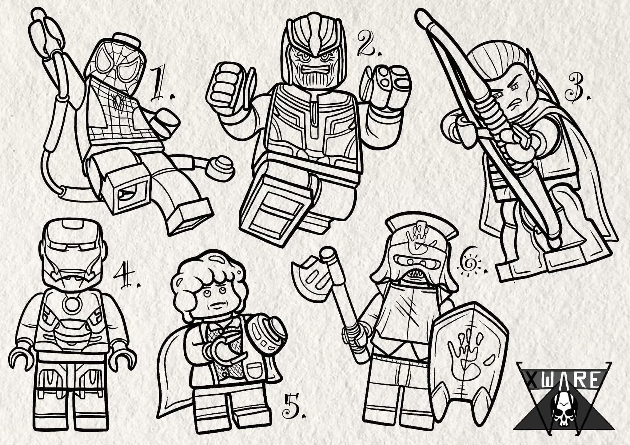 Lego inspired designs by Emily (2025)