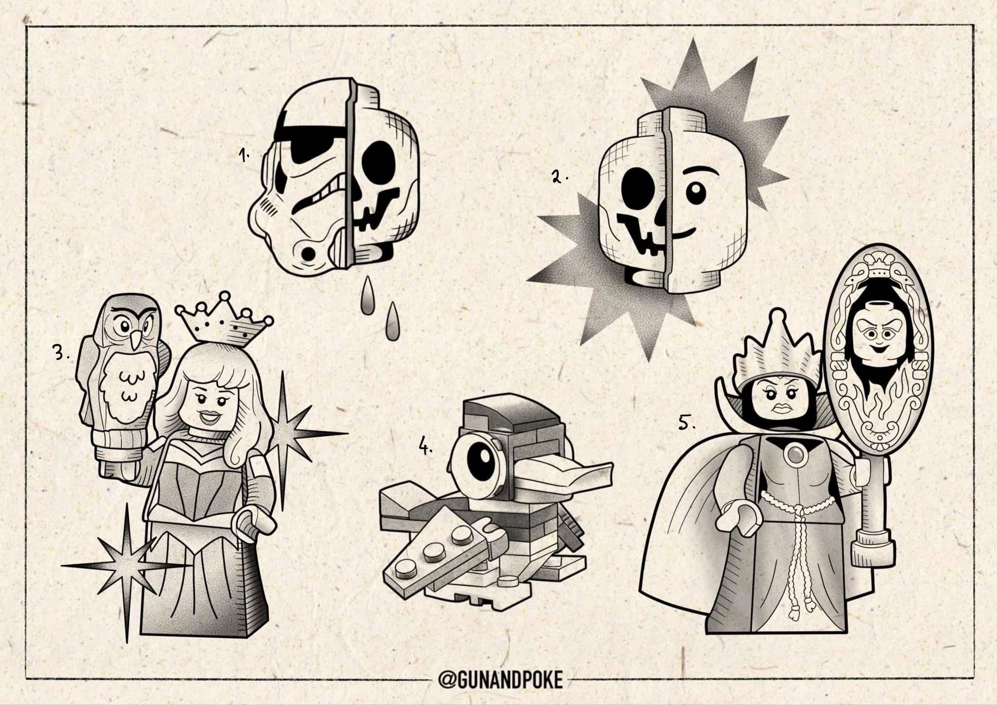 Lego inspired designs by Amy (2025)