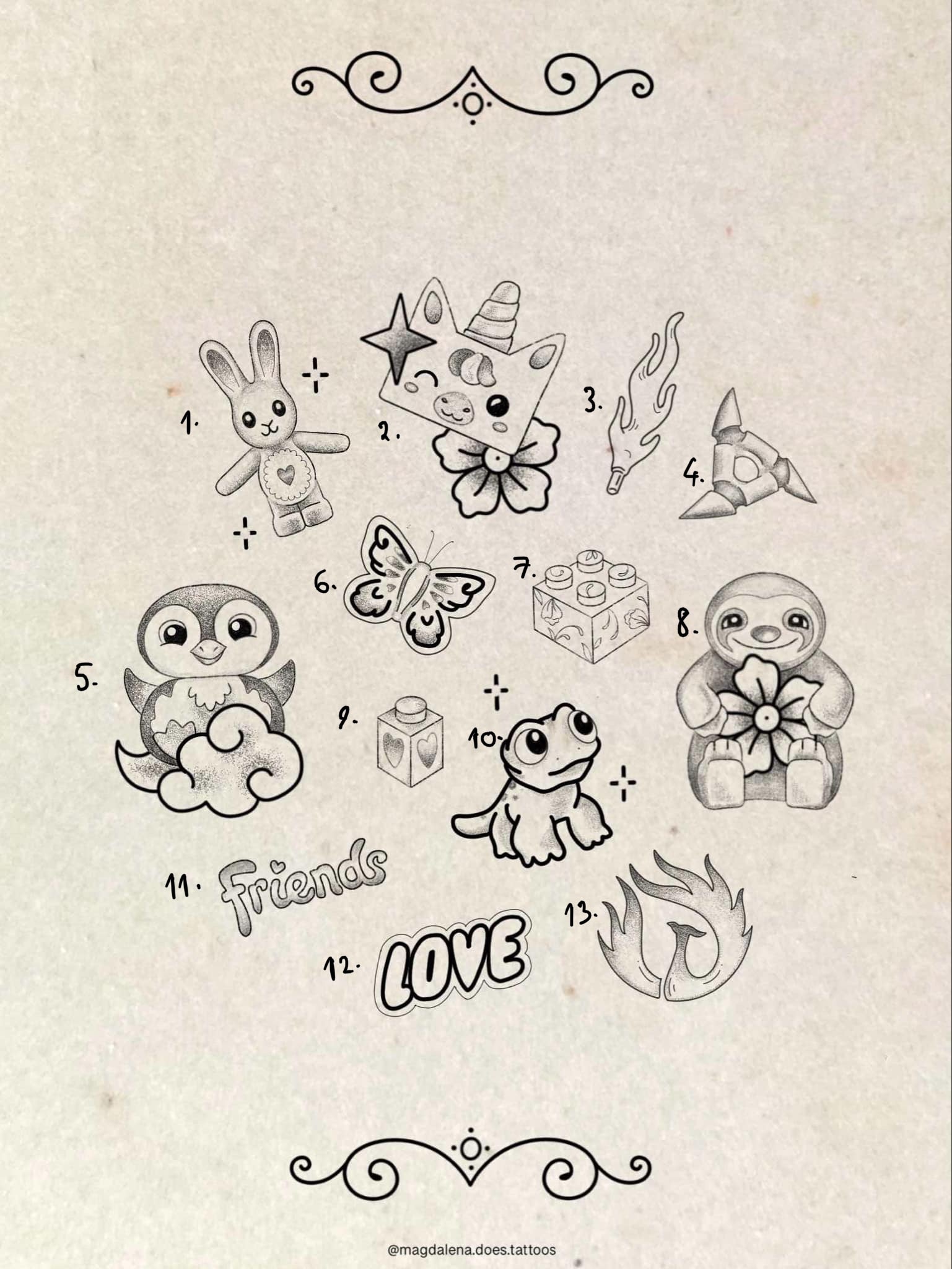 Lego inspired designs by Magda (2025)