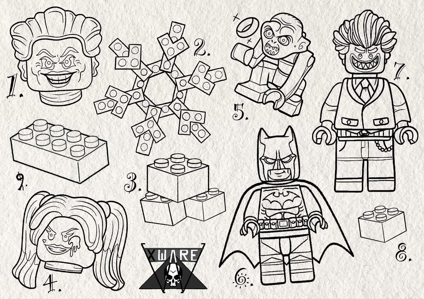 Lego inspired designs by Emily (2025)