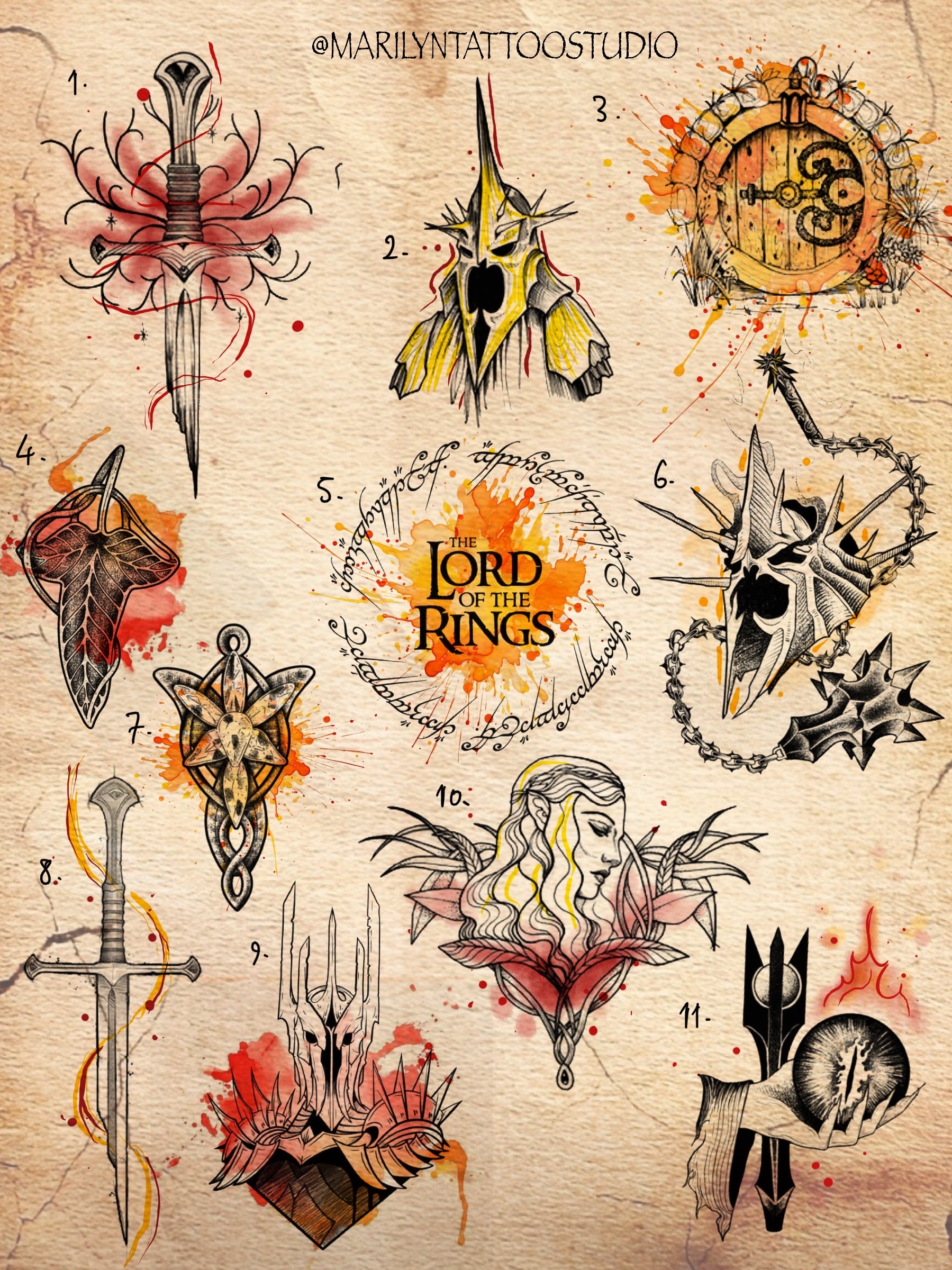 Lord of the Rings inspired designs by Misa (2025)