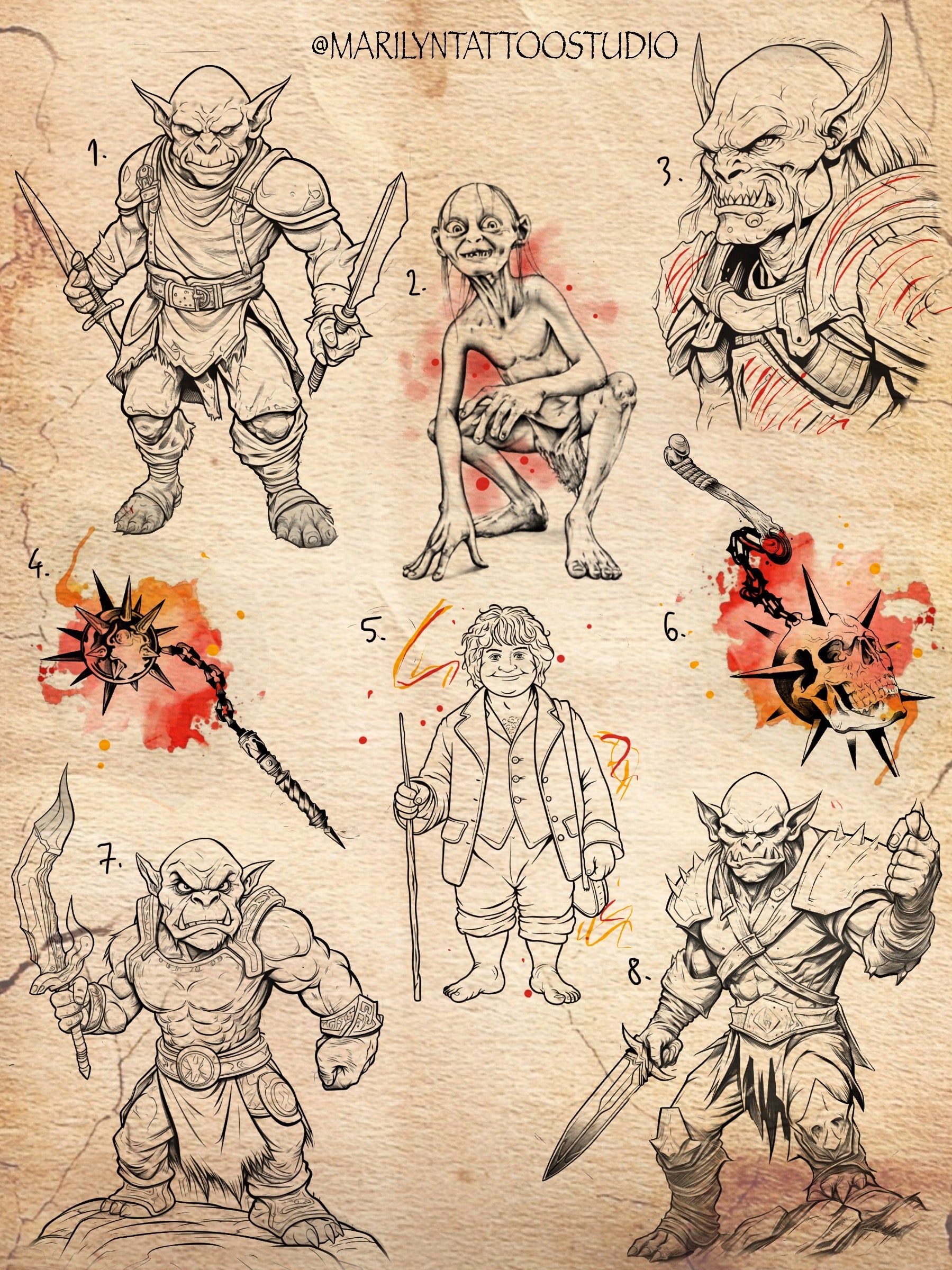 Lord of the Rings inspired designs by Misa (2025)