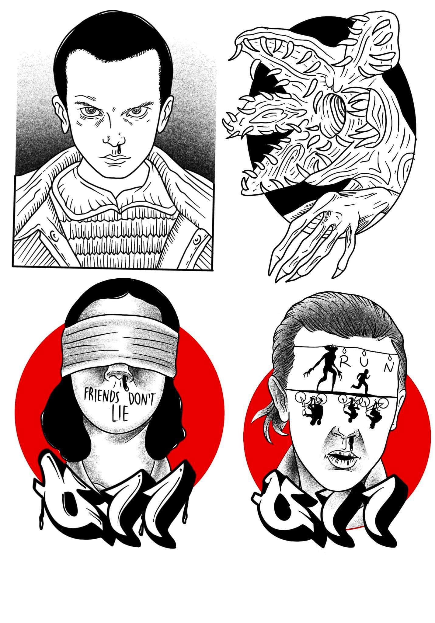 Halloween inspired designs by Eponk