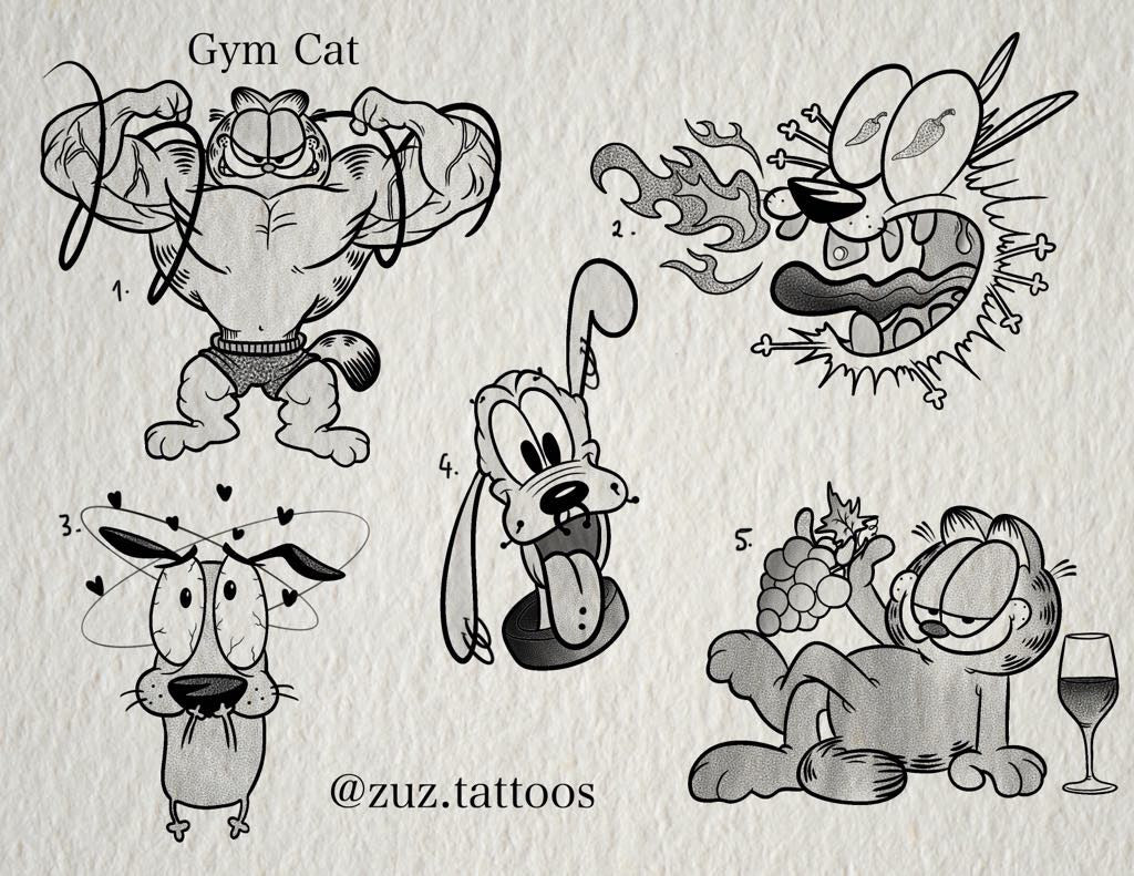 Cats and Dogs inspired designs by Zuzanna (2025)