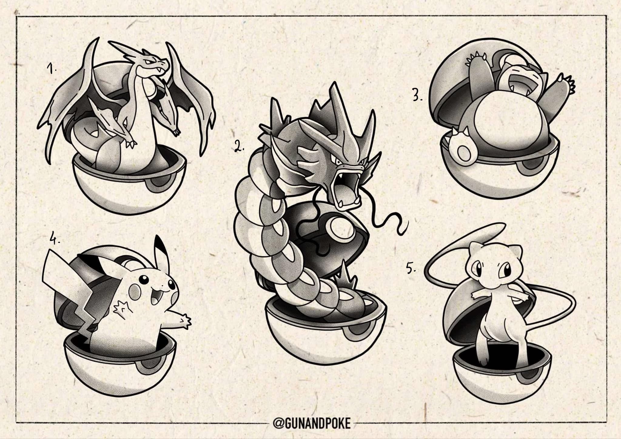 Pokemon inspired designs by Amy (2025)