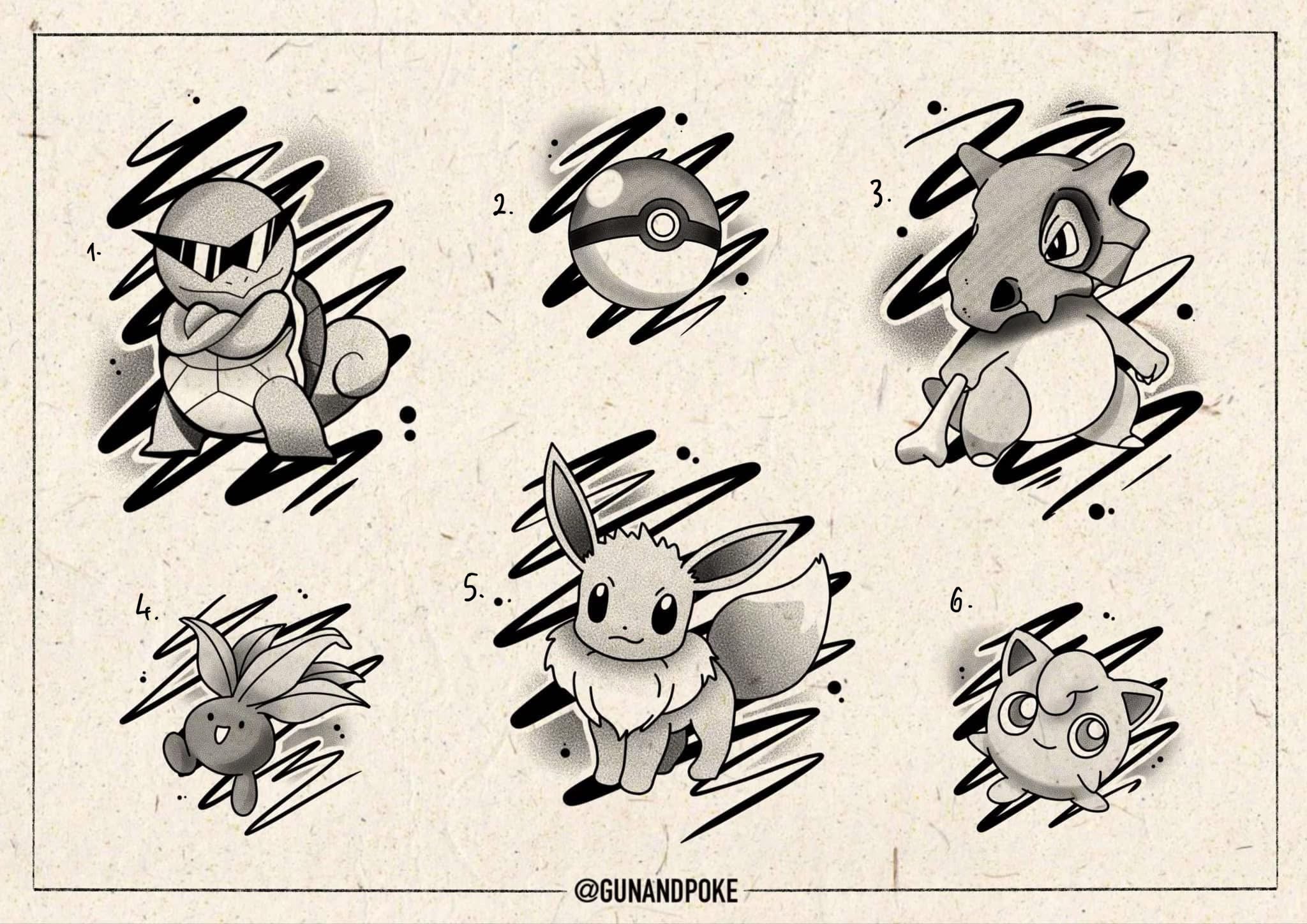 Pokemon inspired designs by Amy (2025)
