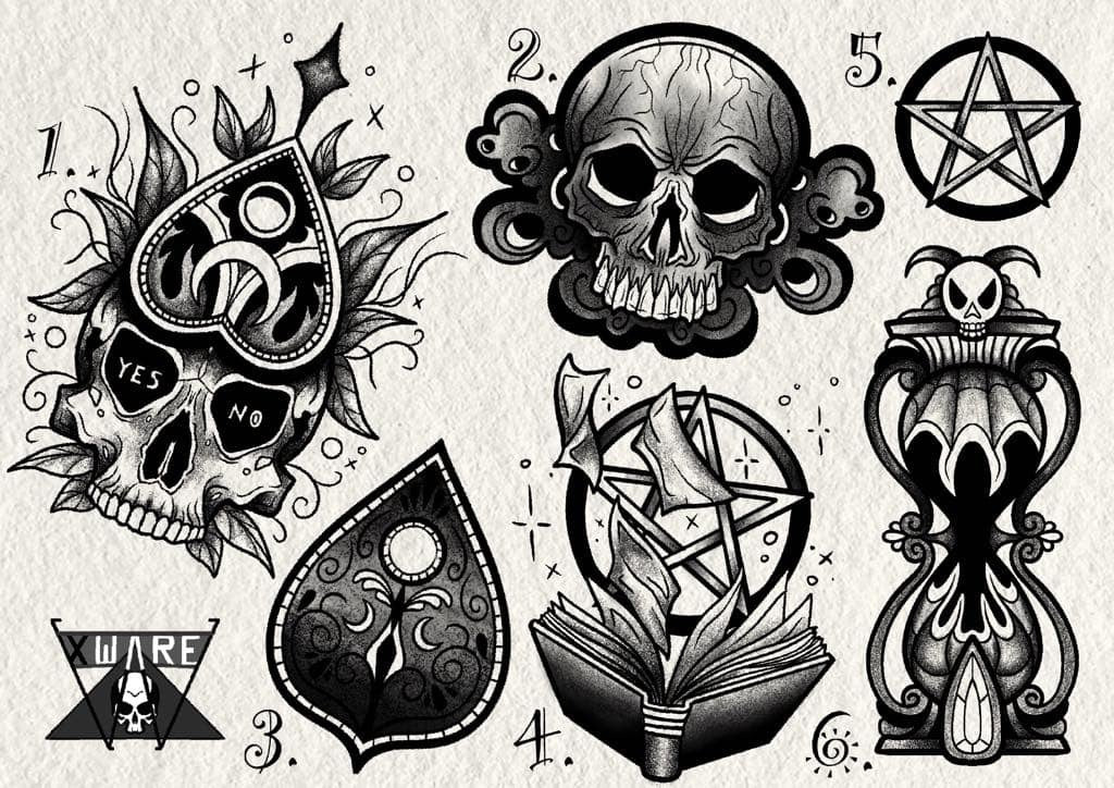Witchy inspired designs by Emily