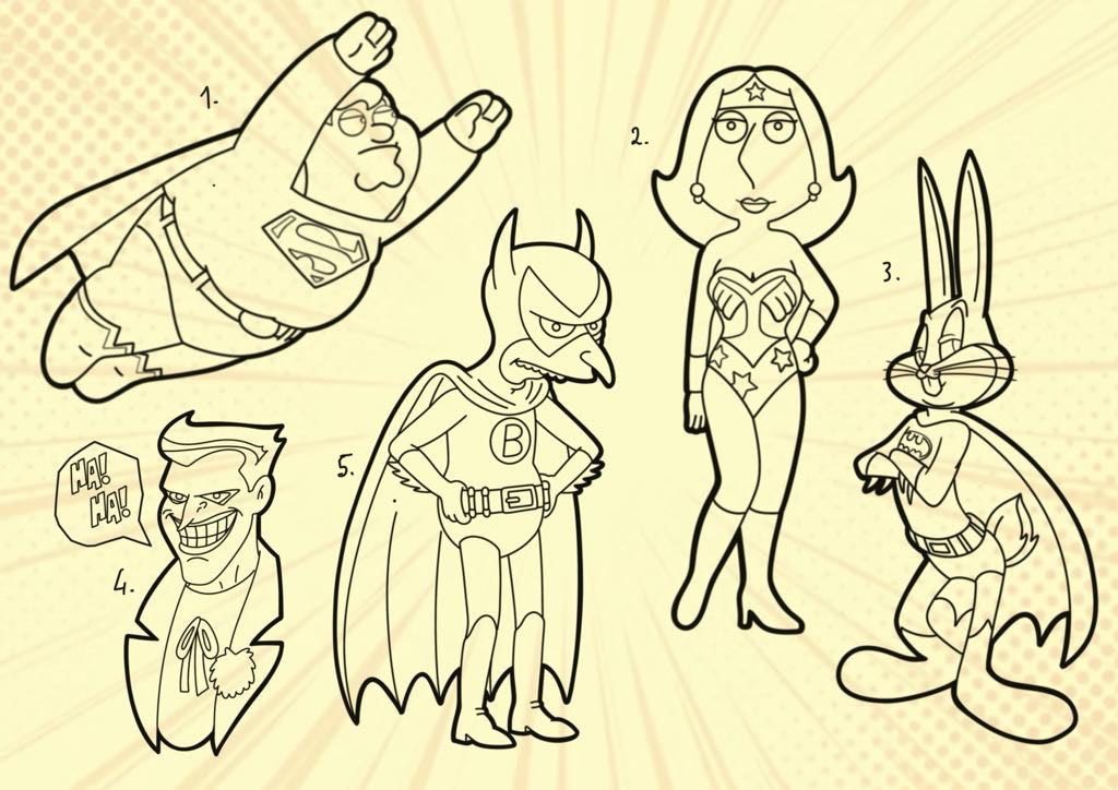 DC inspired designs by Laika (2025)