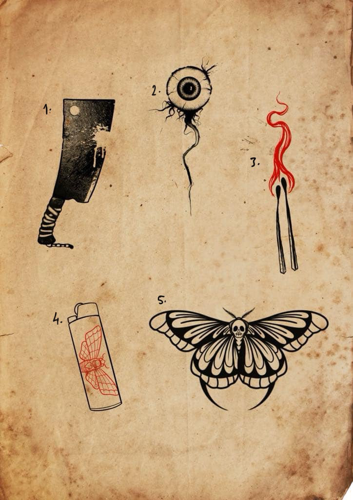 Witchy inspired designs by Luke