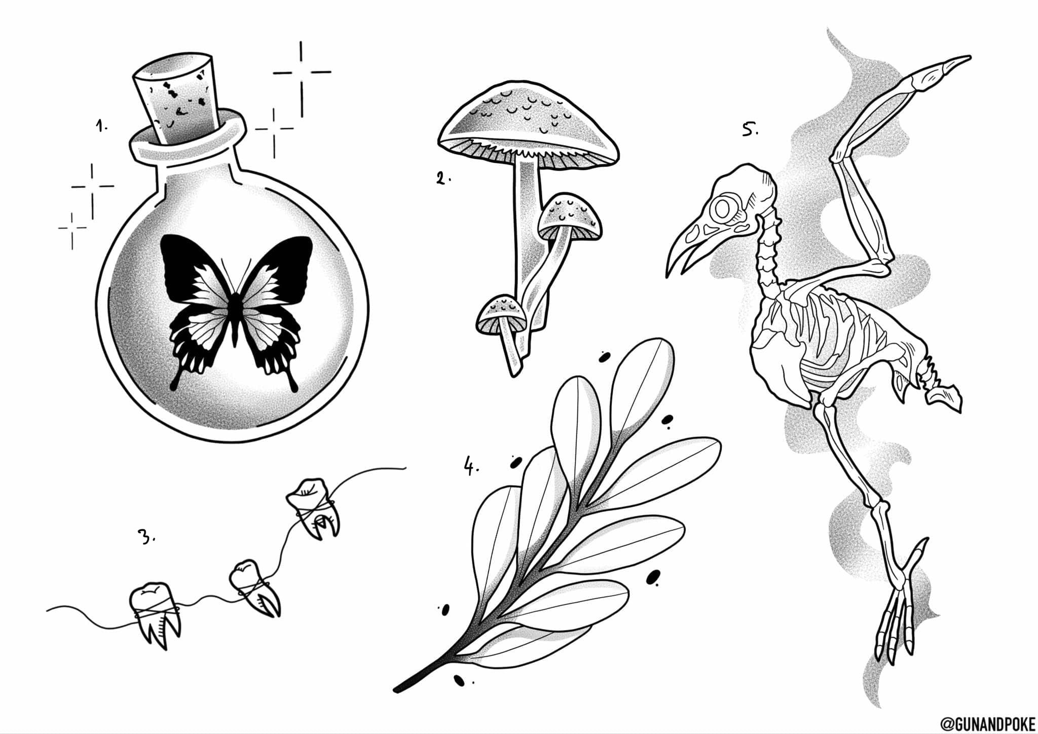 Witchy inspired designs by Amy