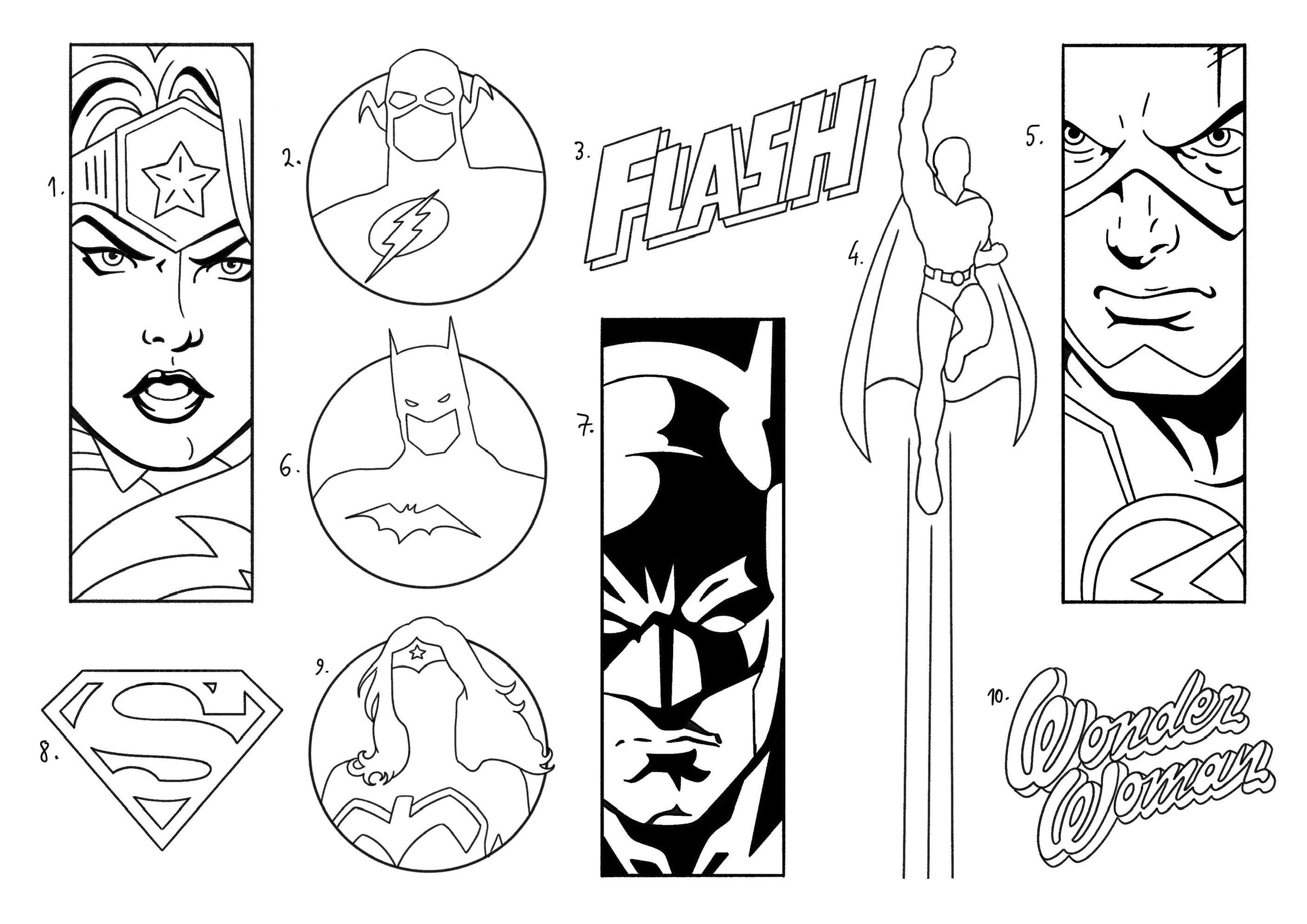 DC inspired designs by Inga (2025)