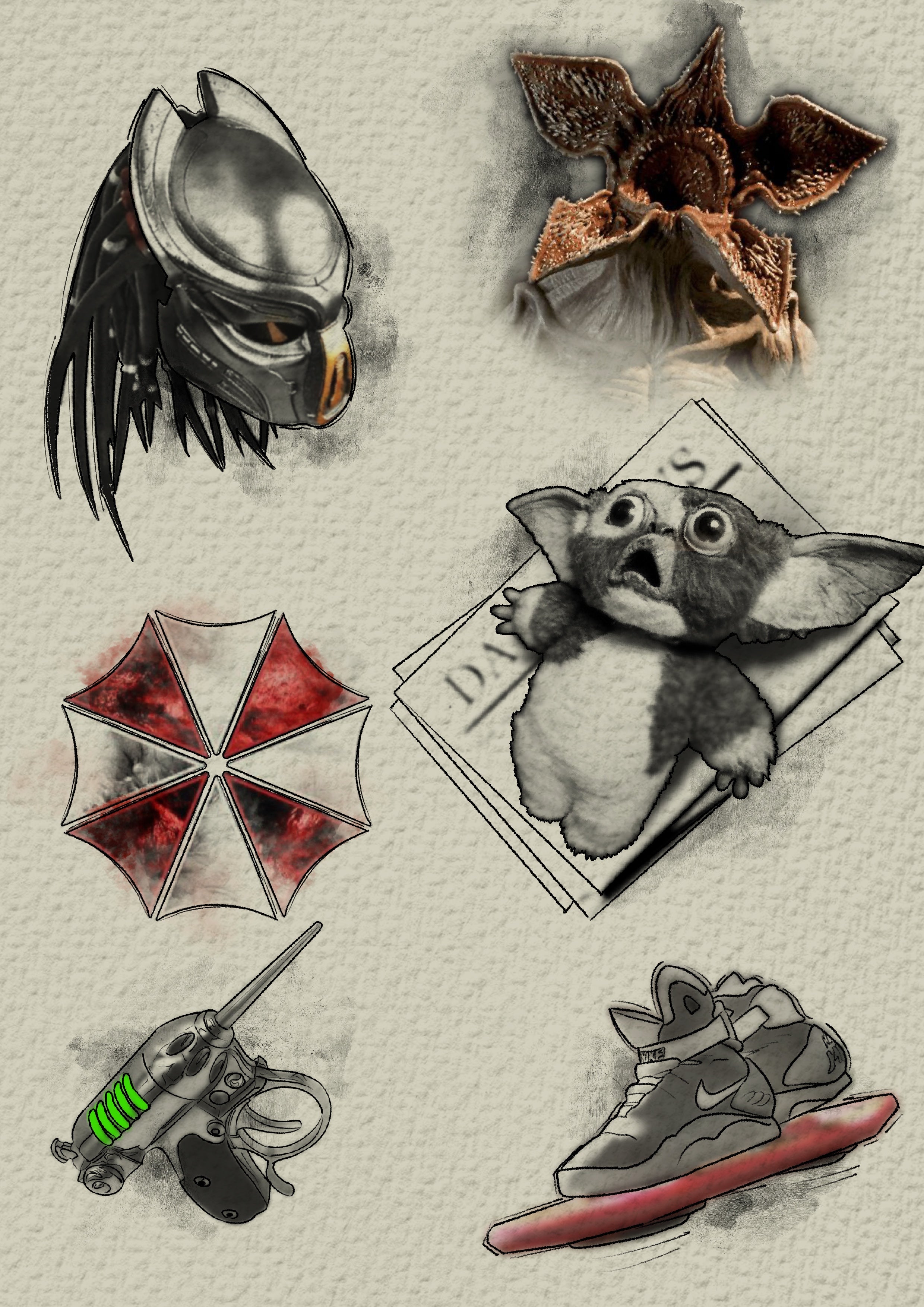 Sci-Fi inspired designs by Felipe