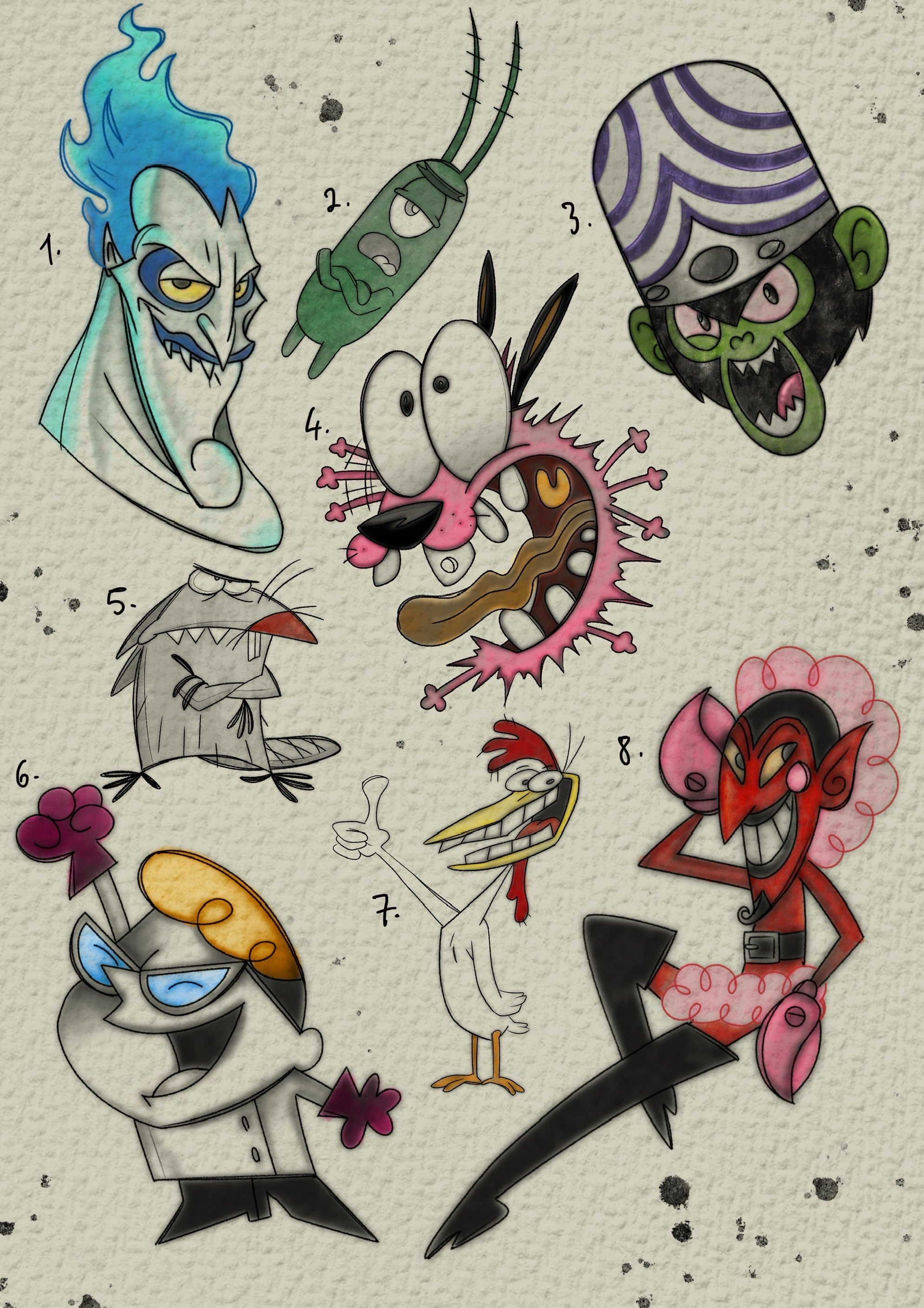 90's Nostalgia inspired designs by Felipe (2025)